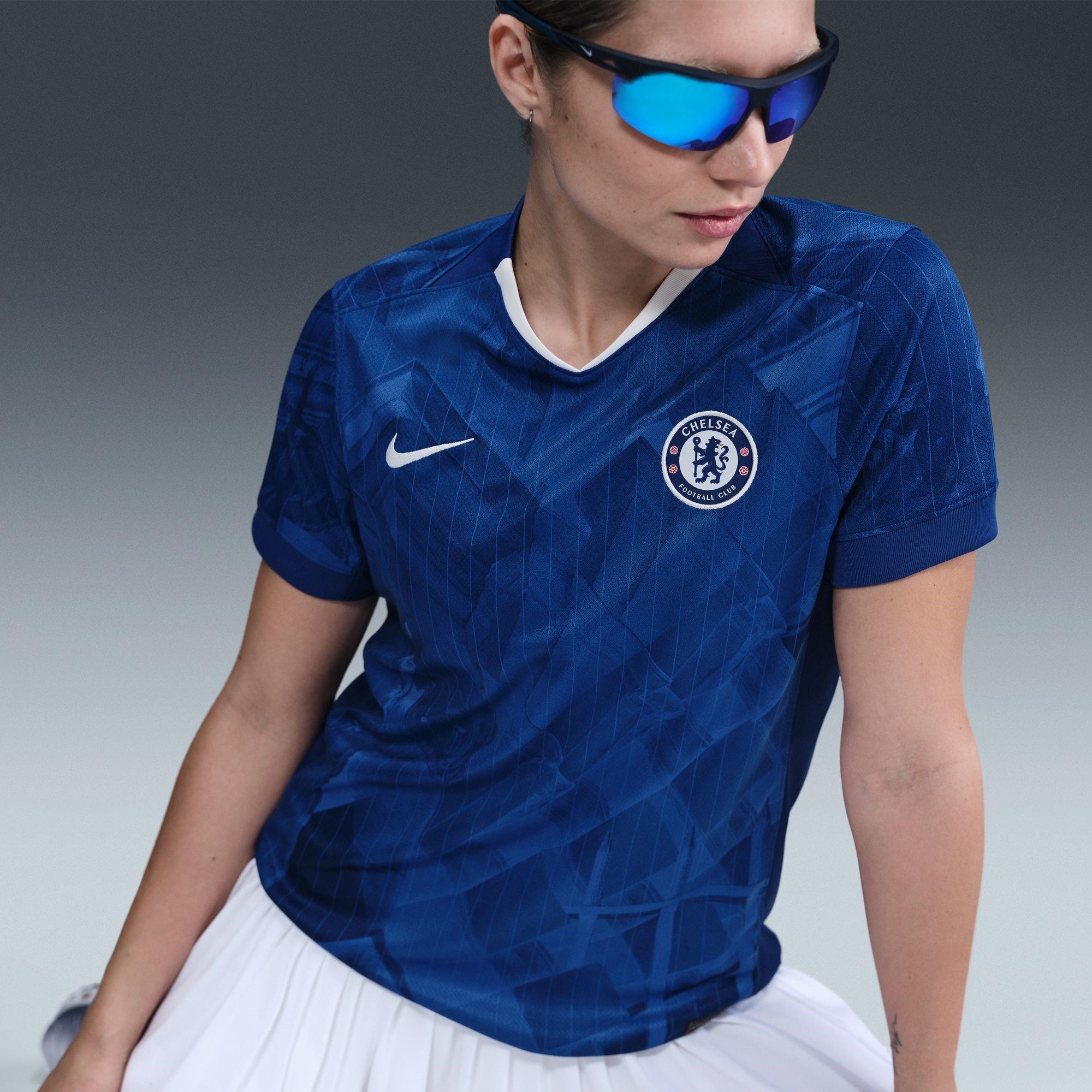 Bleu/Blanc - Nike - Chelsea Home Shirt 2025 2026 Womens - 13