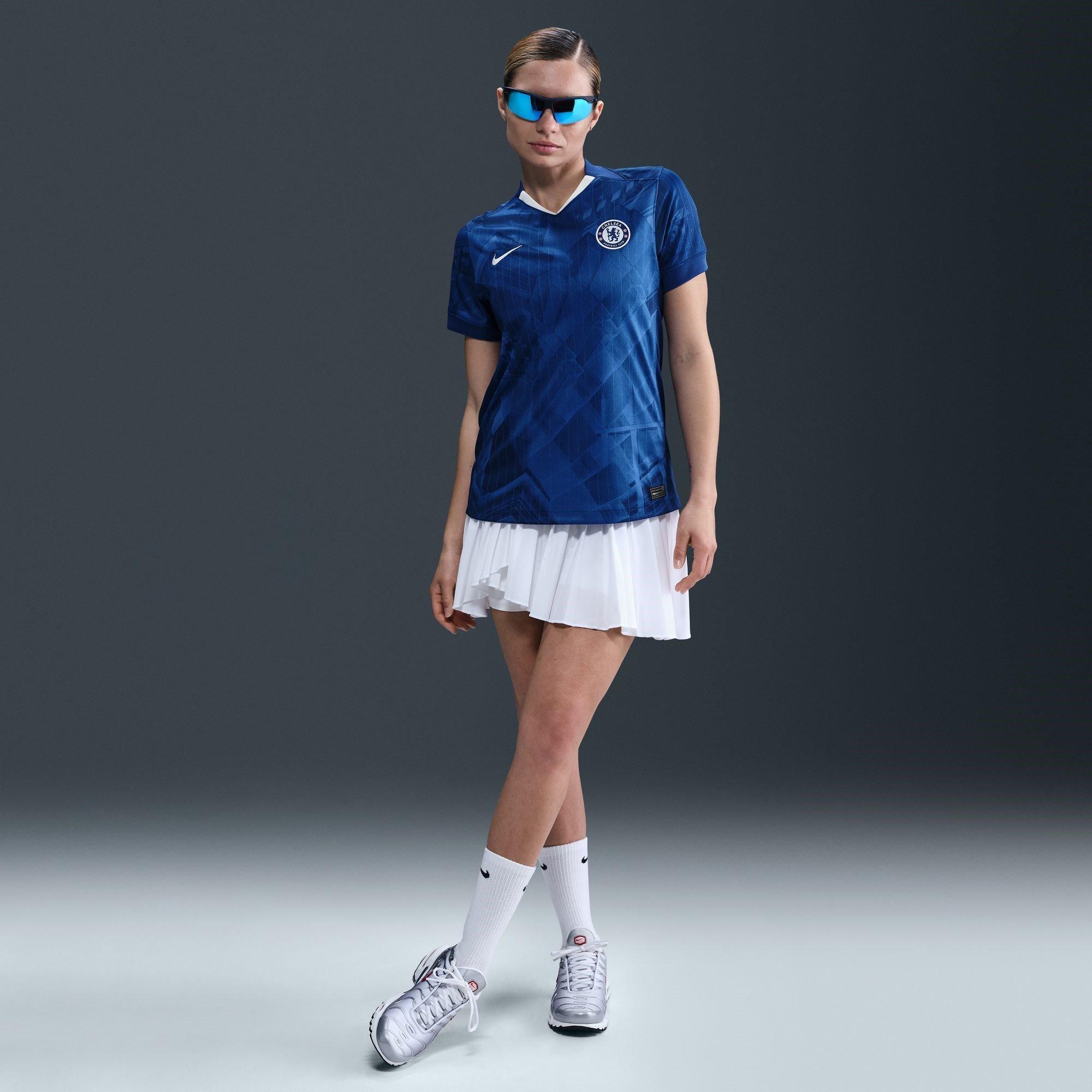 Bleu/Blanc - Nike - Chelsea Home Shirt 2025 2026 Womens - 7