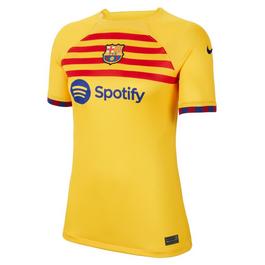 Nike Barcelona Fourth Senyera Shirt 2023 2024 Womens