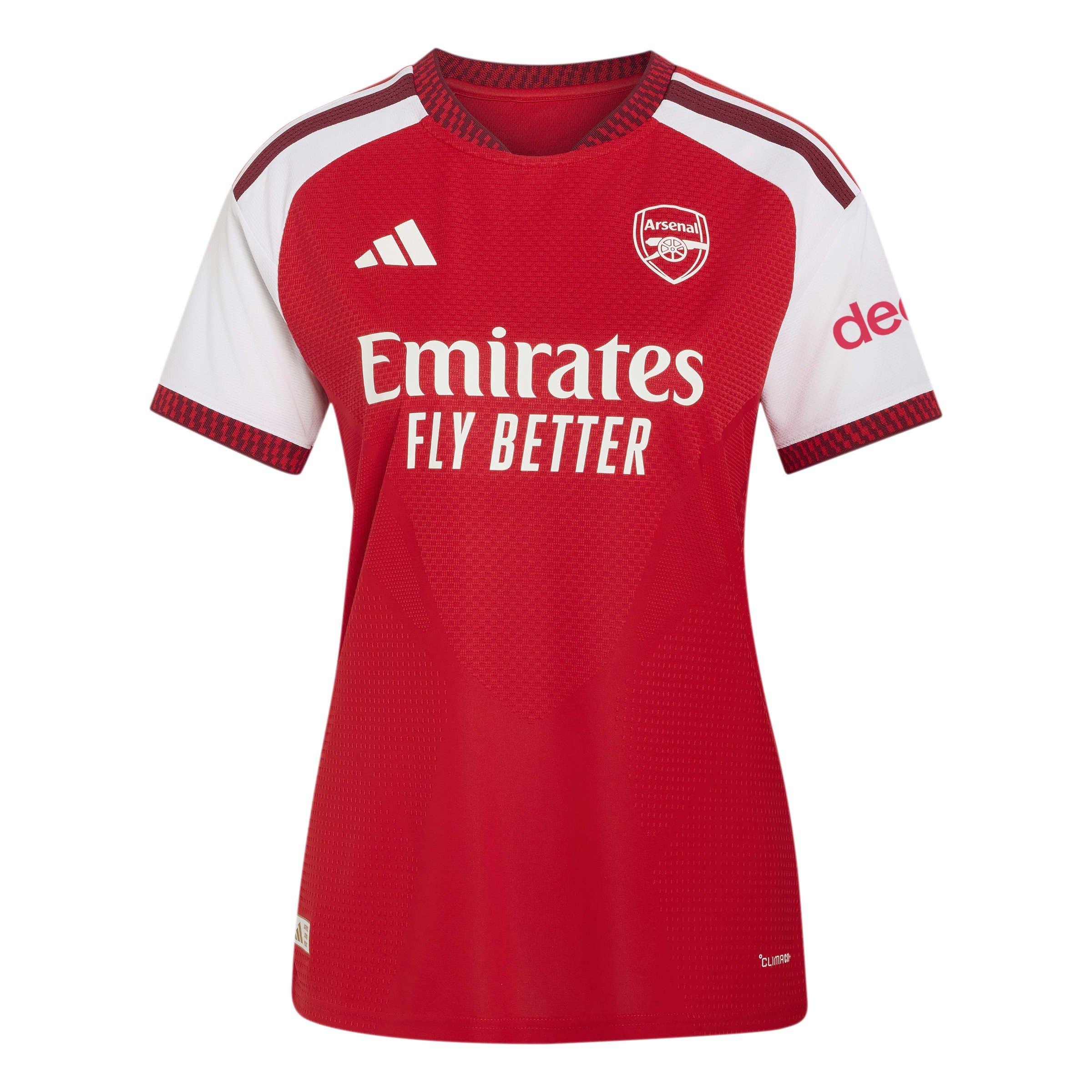 Womens Adidas Arsenal Home Authentic Kit 2026 2027