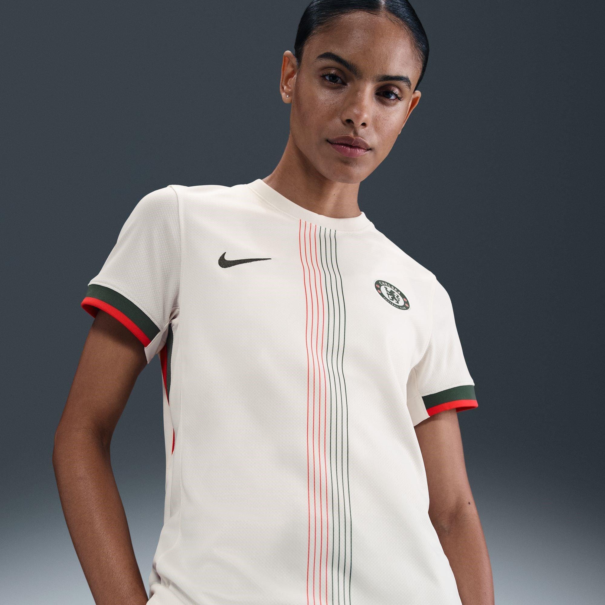 Wit/Rood - Nike - Chelsea Away Shirt 2025 2026 Womens - 11