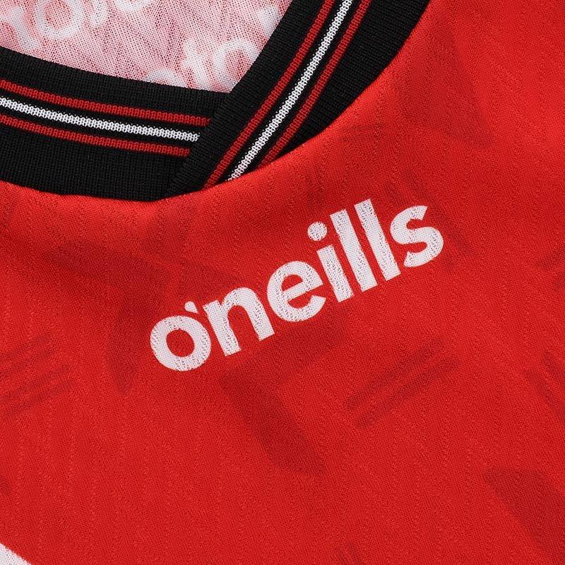 Red/White - ONeills - Louth Home Jersey Junior - 9