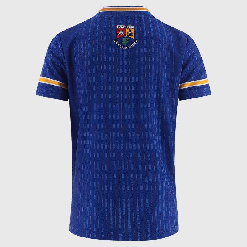 Royal/Amber - ONeills - Longford Home Jersey Junior - 2