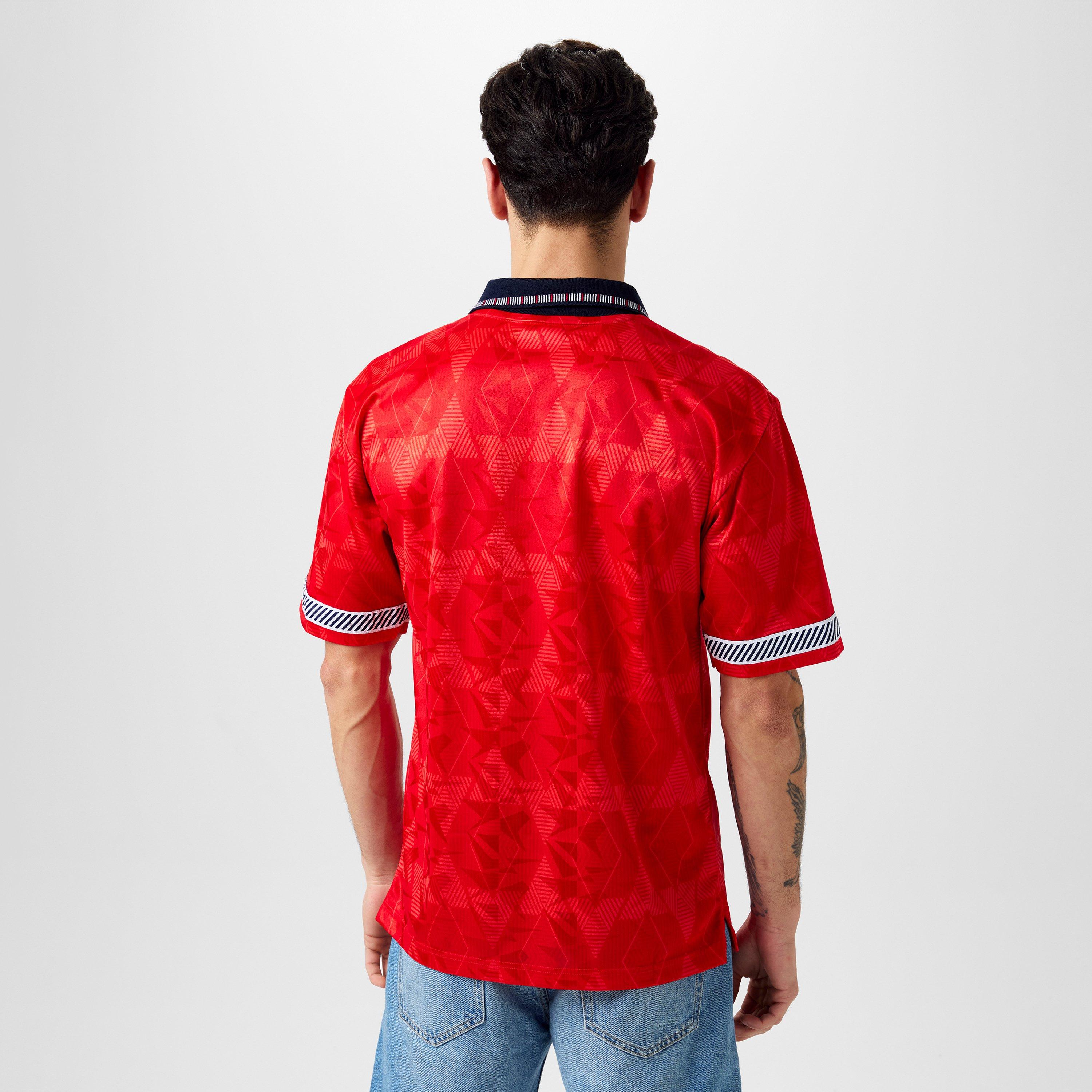 Score Draw Score Draw England Away Shirt 1990 | USC