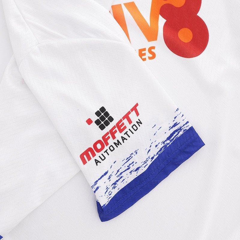 White/Royal - ONeills - Monaghan Home Jersey Junior - 4