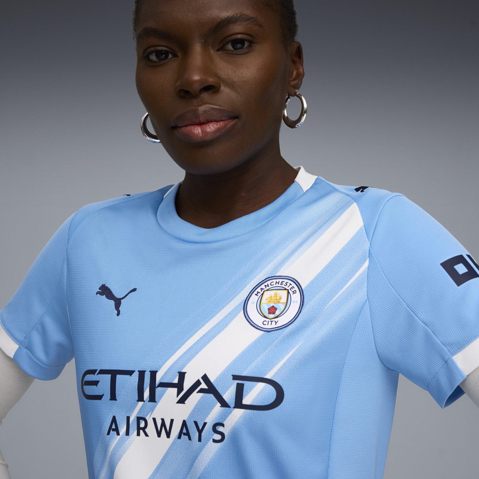 Blue - Puma - Manchester City Home Shirt 2025 2026 Womens - 5