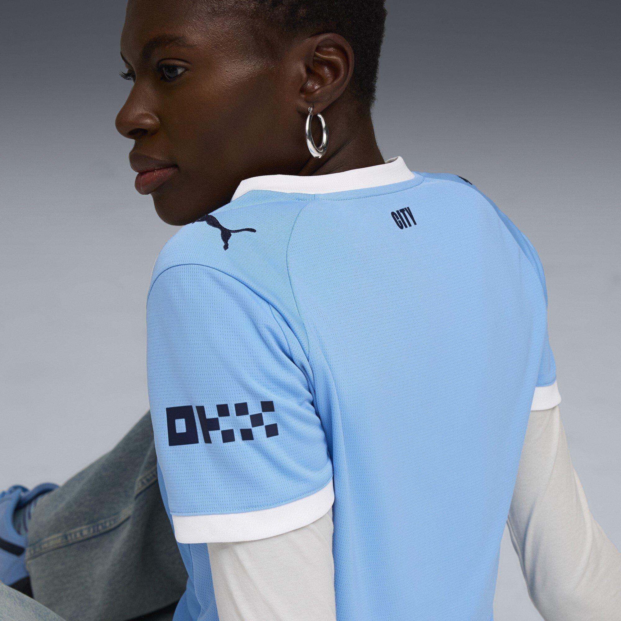 Blue - Puma - Manchester City Home Shirt 2025 2026 Womens - 6