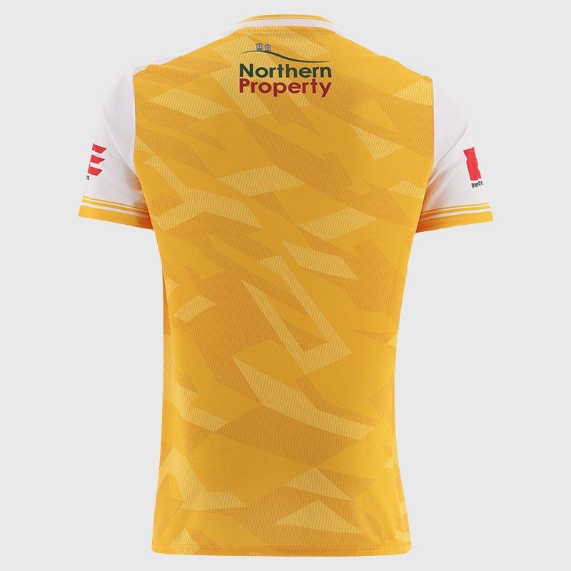 Amber/White - ONeills - Antrim Home Jersey 2025 Junior - 2