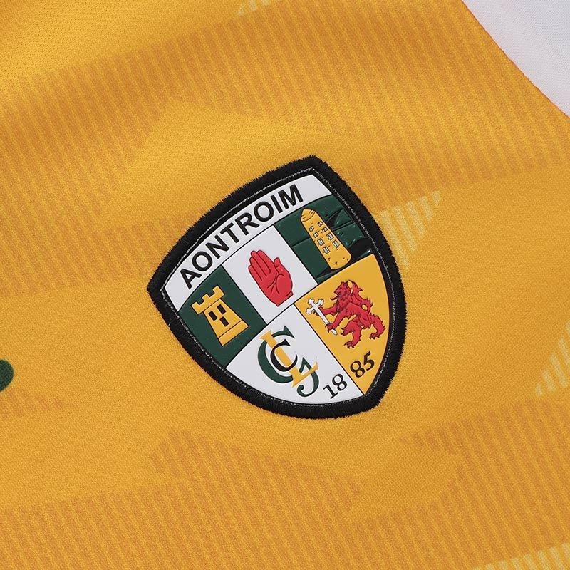 Amber/White - ONeills - Antrim Home Jersey 2025 Junior - 3