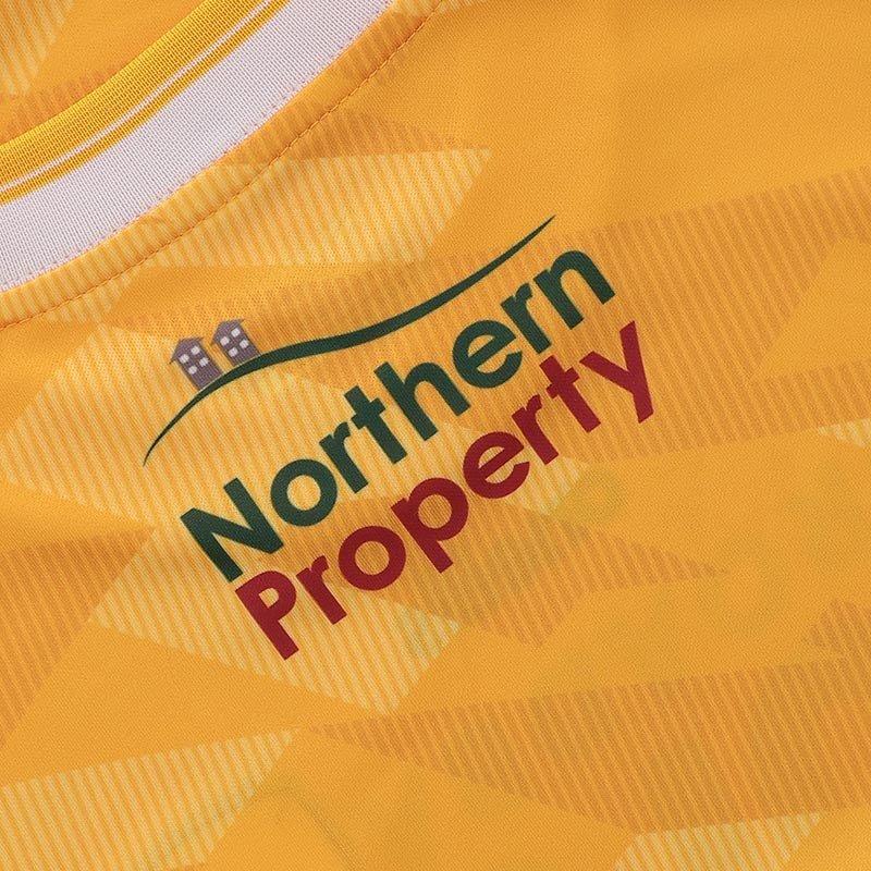 Amber/White - ONeills - Antrim Home Jersey 2025 Junior - 6