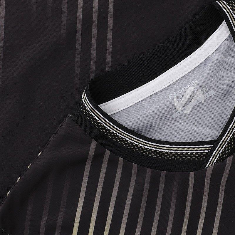 Black/Gold - ONeills - Kildare Junior GAA Training Jersey - 8