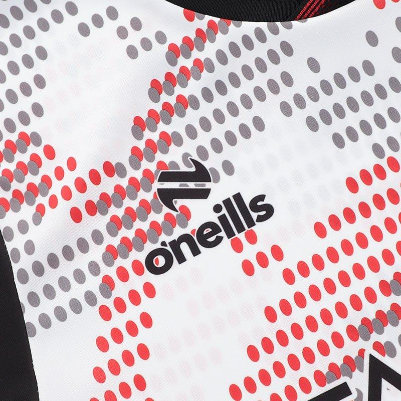 White/Blk/Red - ONeills - Louth GAA Junior Training Jersey - 7