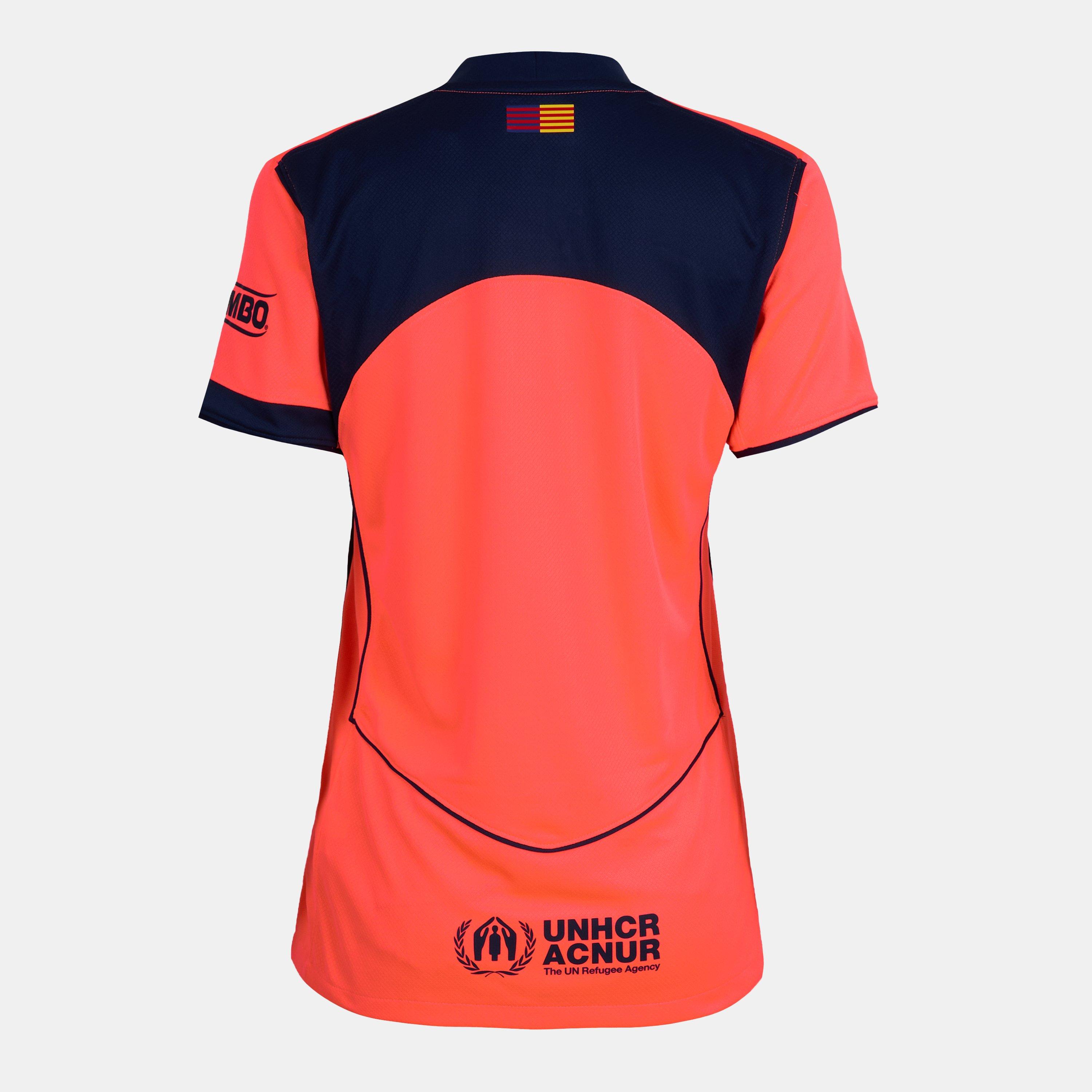 Orange/Blue - Nike - Barcelona Third Shirt 2025 2026 Womens - 2