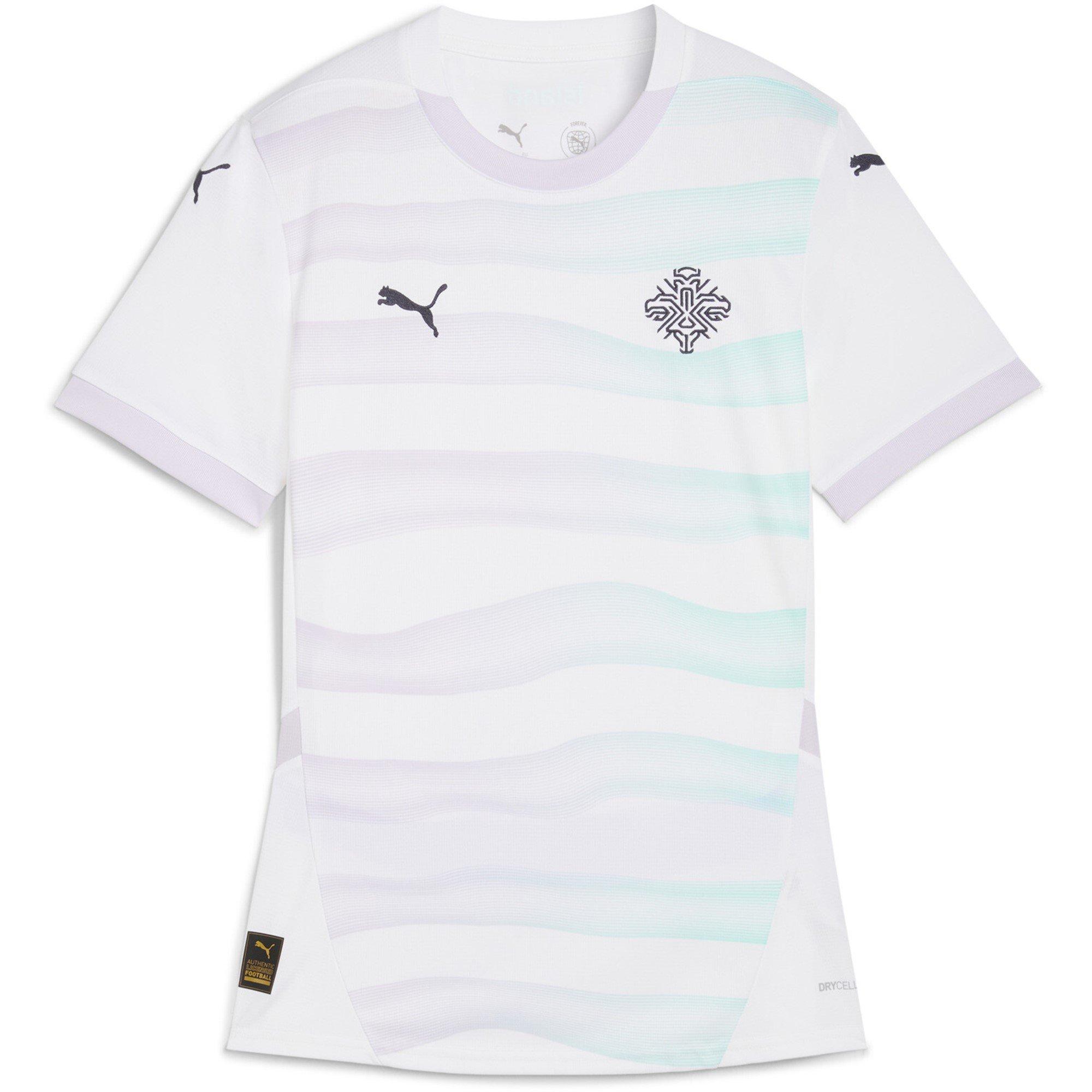 White/Navy - Puma - Iceland Away Shirt 2025 Womens - 1