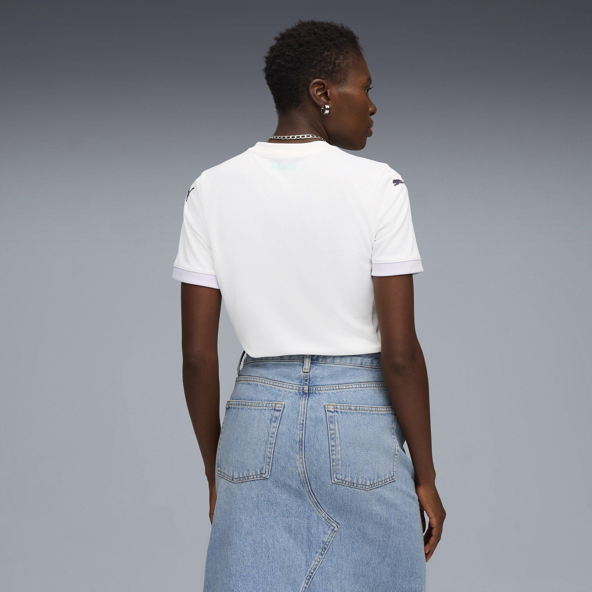 Weiß/Marineblau - Puma - Iceland Away Shirt 2025 Womens - 4