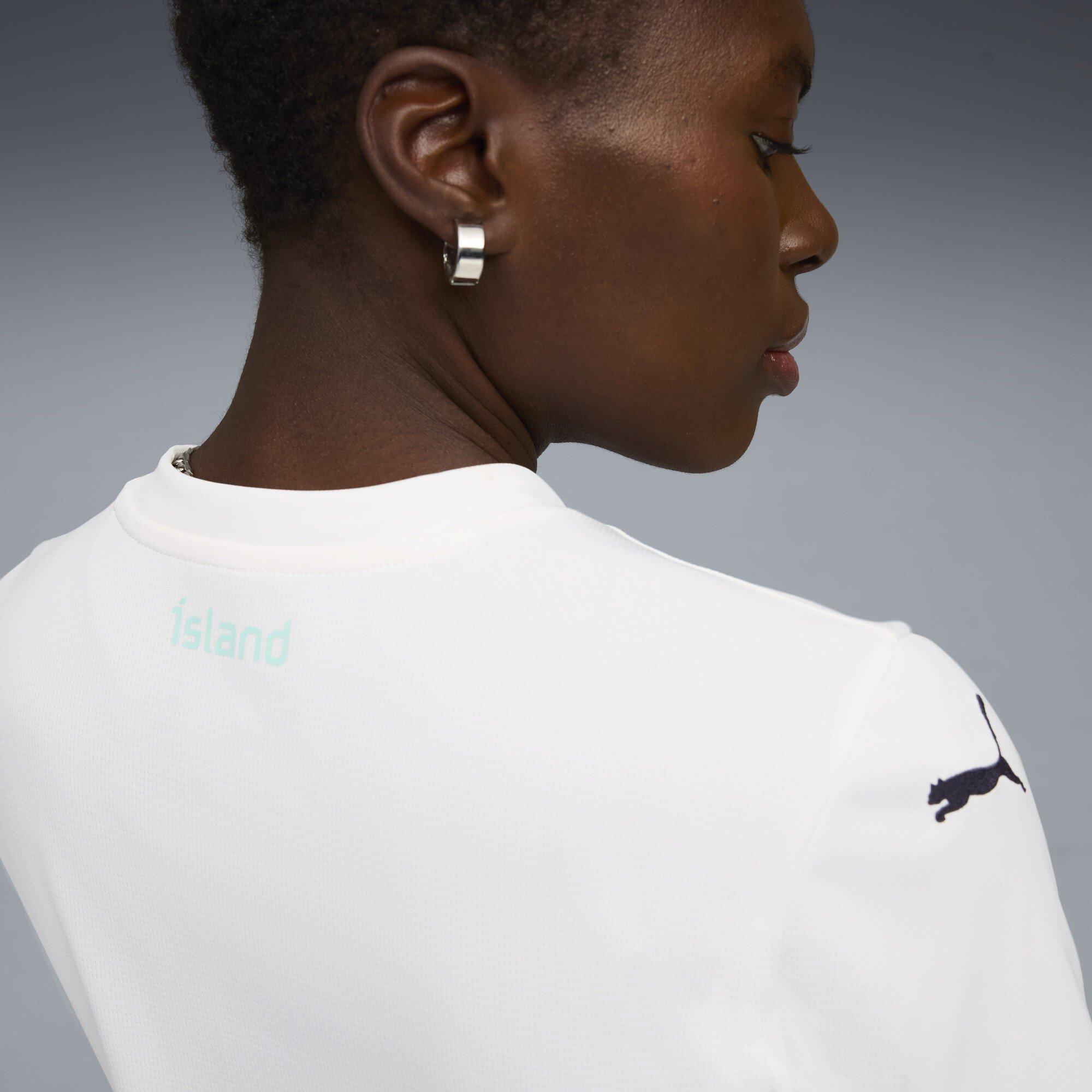 Weiß/Marineblau - Puma - Iceland Away Shirt 2025 Womens - 5