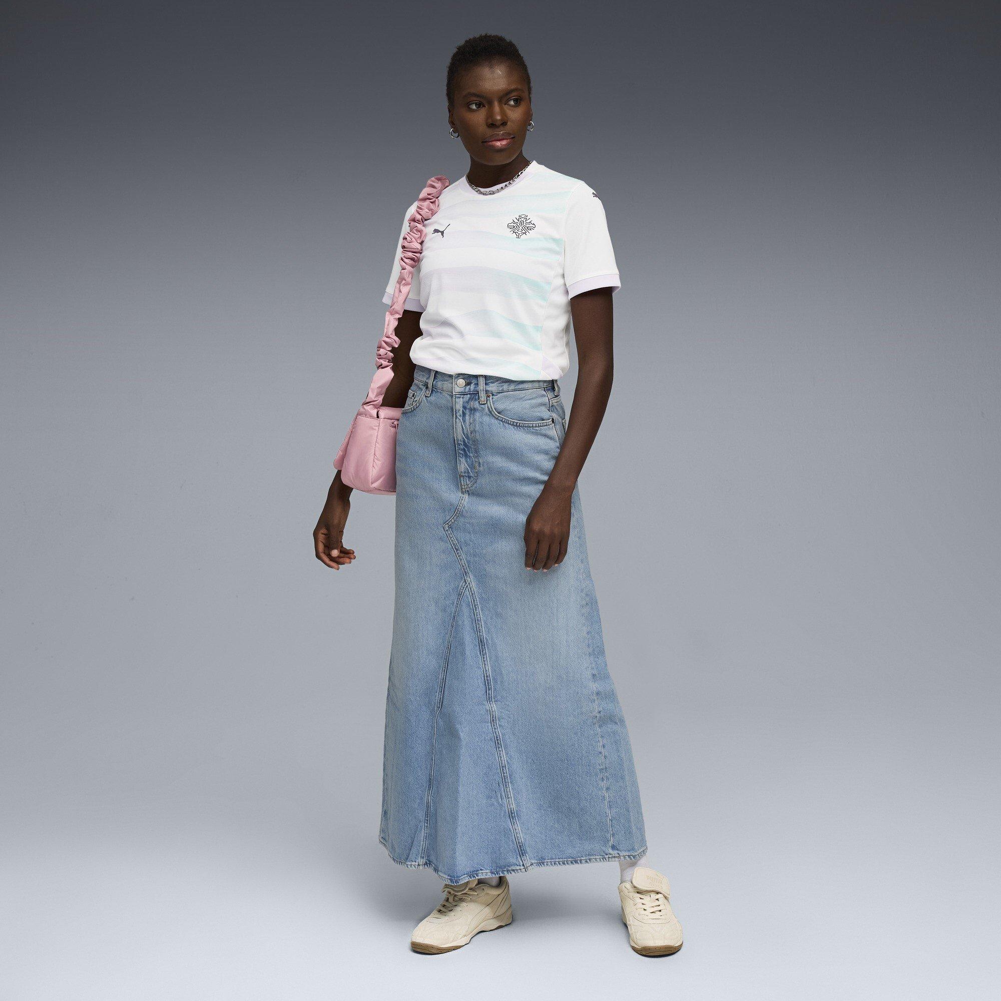 Weiß/Marineblau - Puma - Iceland Away Shirt 2025 Womens - 7