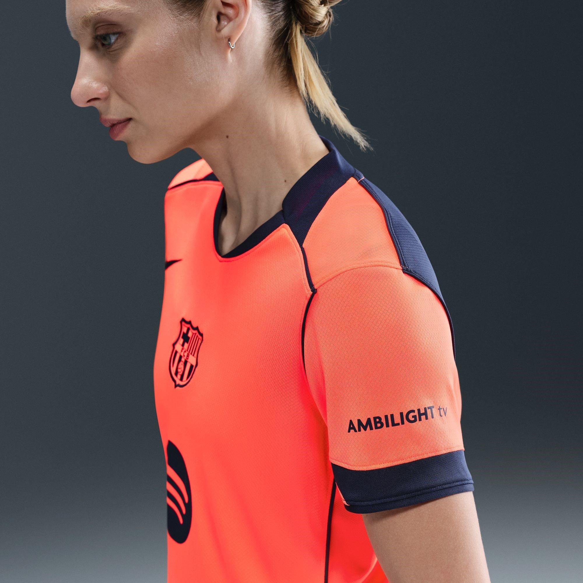 Orange/Blue - Nike - Barcelona Third Shirt 2025 2026 Womens - 15