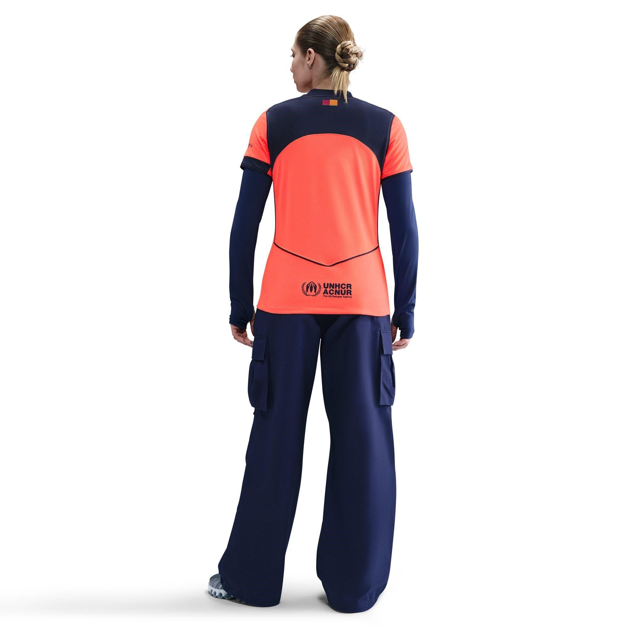 Orange/Blue - Nike - Barcelona Third Shirt 2025 2026 Womens - 6