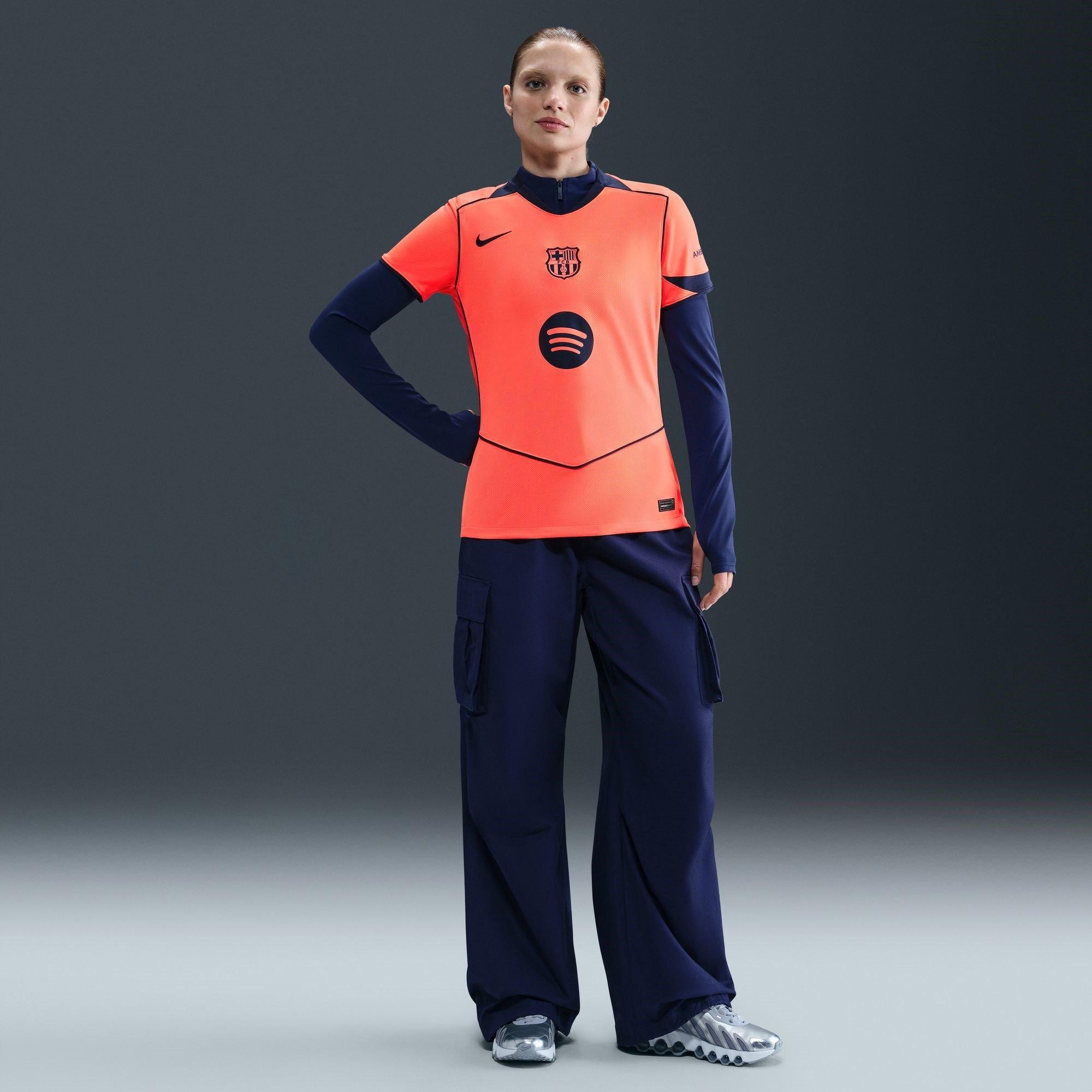 Orange/Blue - Nike - Barcelona Third Shirt 2025 2026 Womens - 7