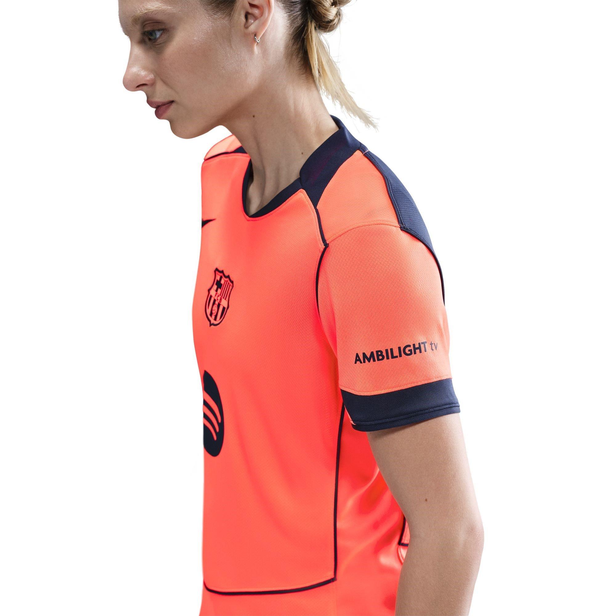 Orange/Blue - Nike - Barcelona Third Shirt 2025 2026 Womens - 10