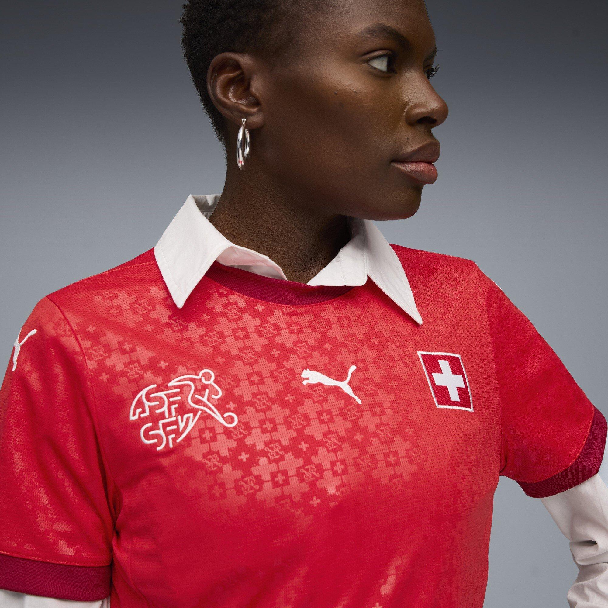 Rot - Puma - Switzerland Home Shirt 2025 Womens - 6