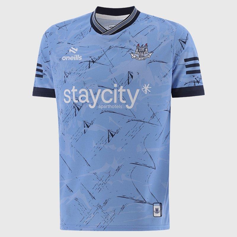 Sky/Navy - ONeills - Dublin GAA Junior Training Jersey 2025 - 1