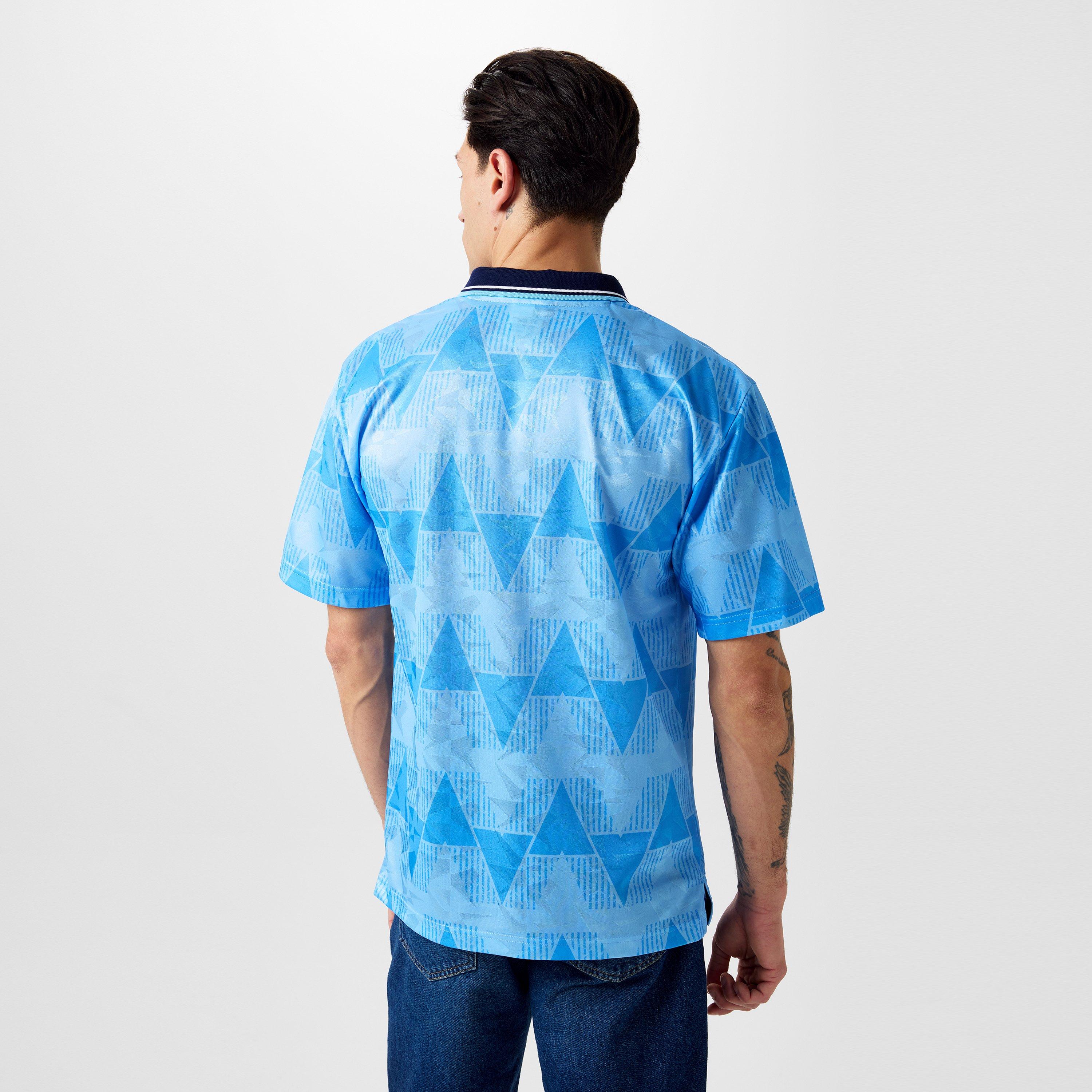 Light Blue - Score Draw - Manchester City '89 Home Shirt Adults - 4