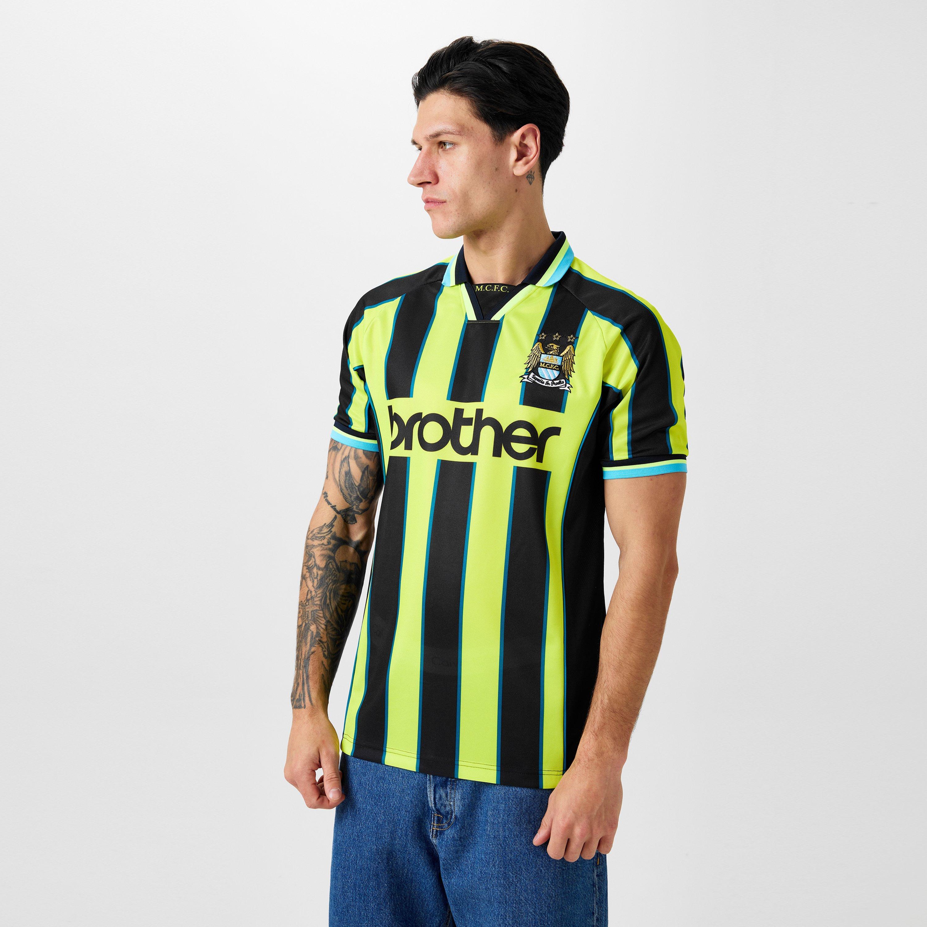 Neon - Score Draw - Manchester City '99 Away Shirt Adults - 3