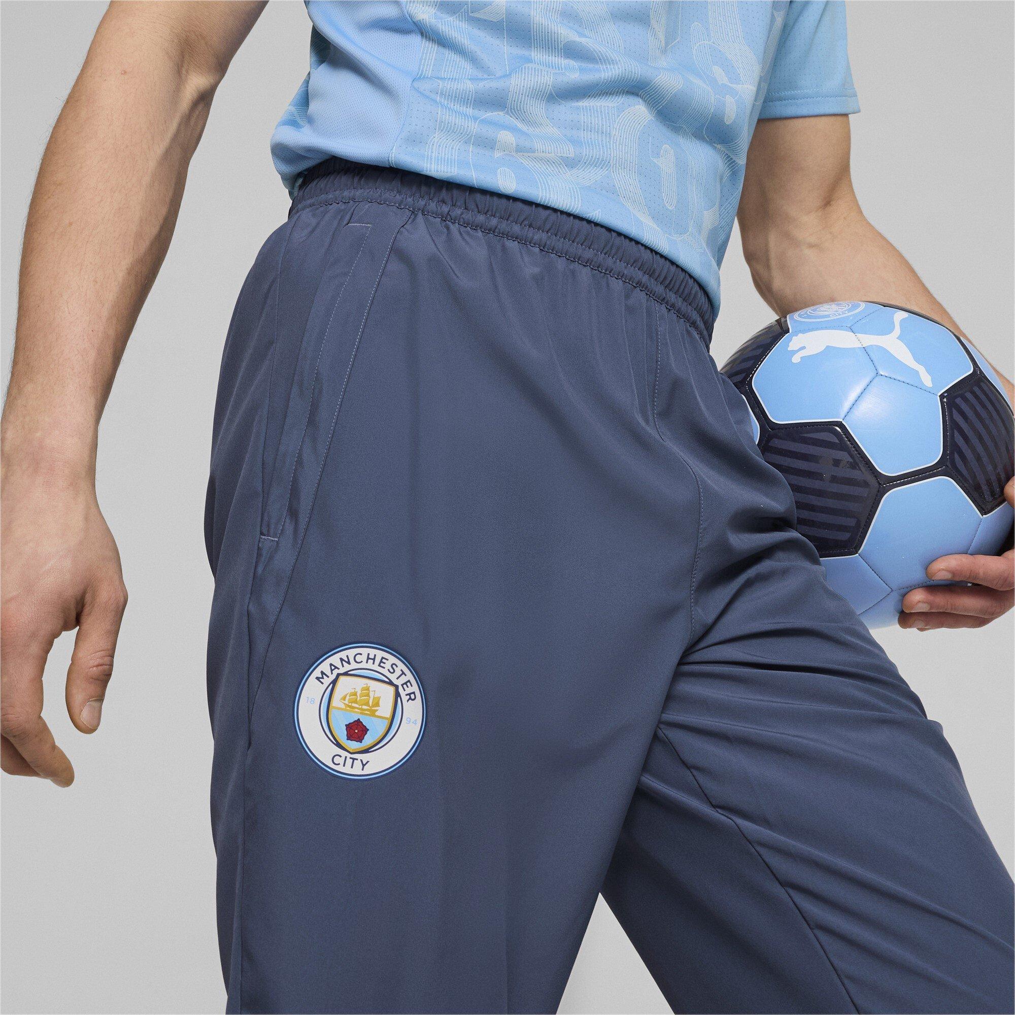 Blauw - Puma - Manchester City FC Pre Match Tracksuit Bottoms 2024 2025 Adults - 5