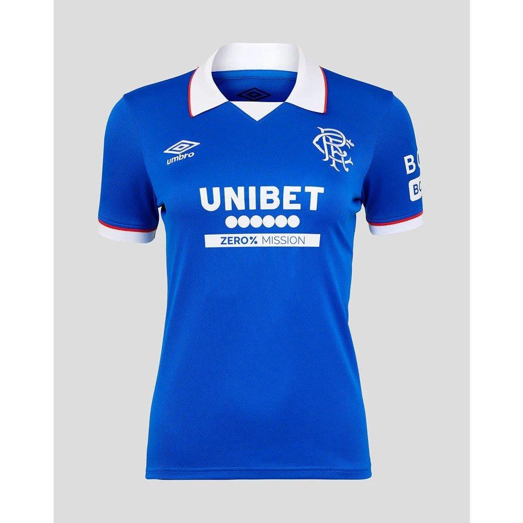 Lapis Blue - Umbro - Rangers Home Football Shirt 2025 2026 Womens - 1