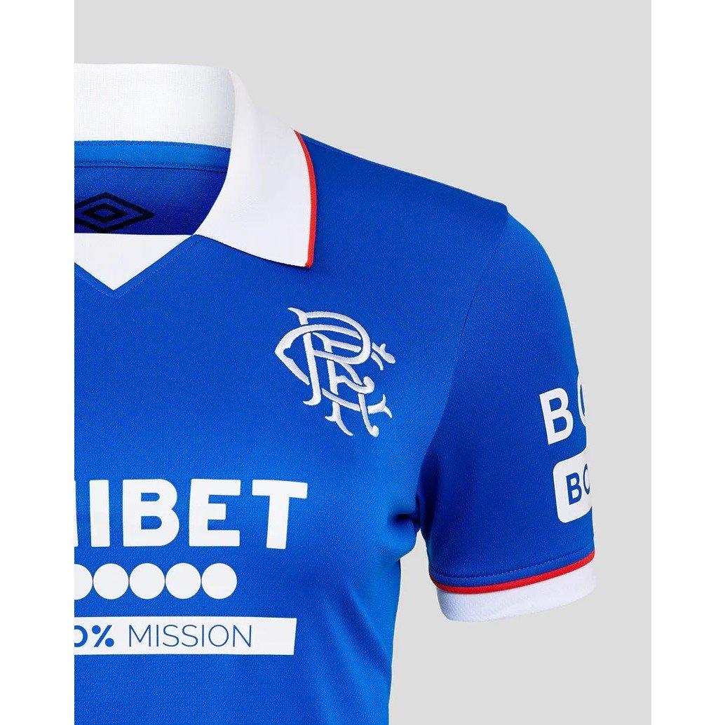 Lapisblau - Umbro - Rangers Home Football Shirt 2025 2026 Womens - 3