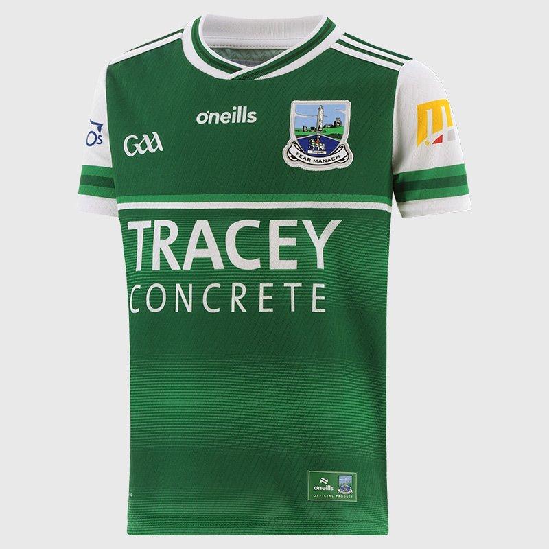 Green/White - ONeills - ONeills Fermanagh Home Jersey Junior - 1
