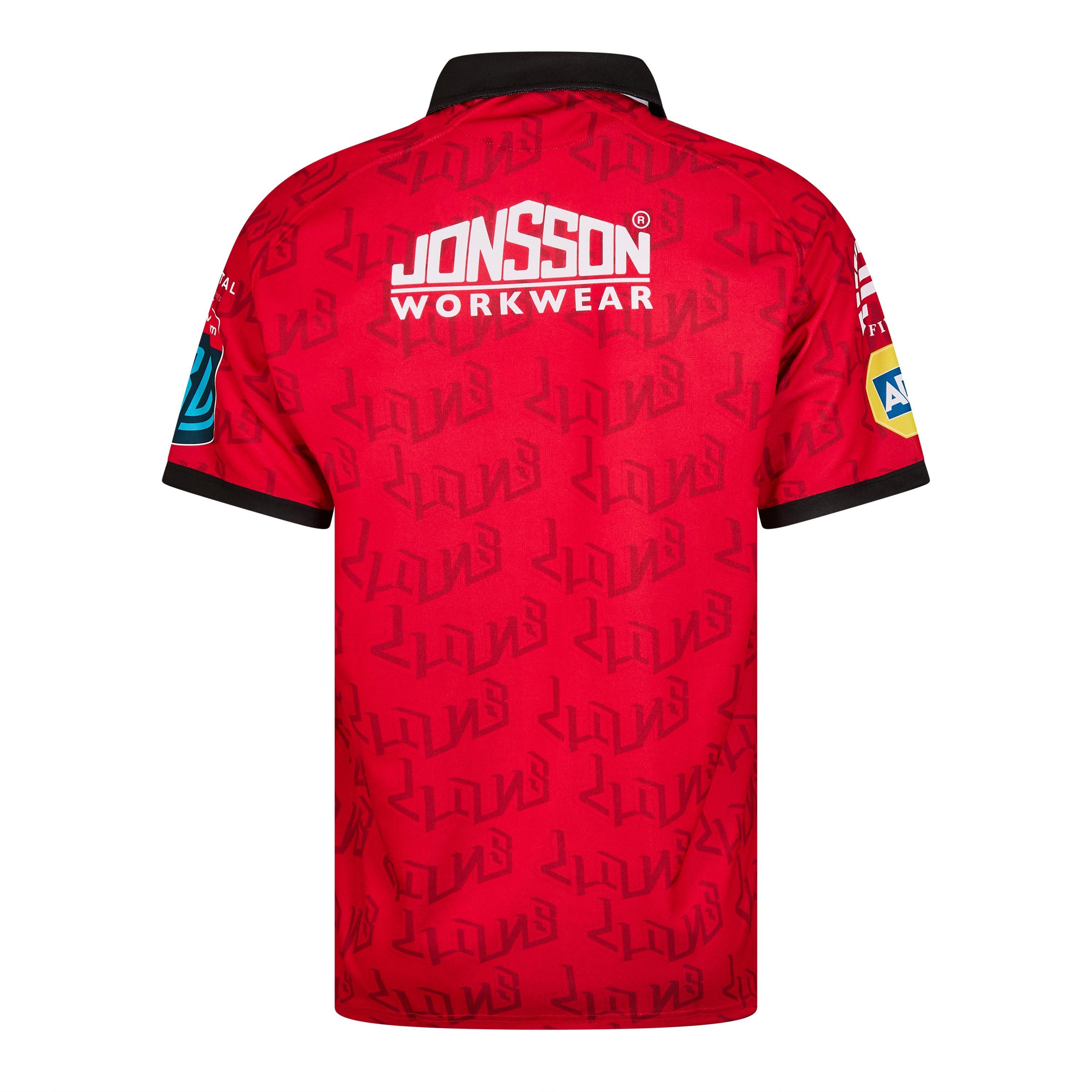 Rot - Macron - Lions Home Rugby Shirt 2023 2024 Adults - 2