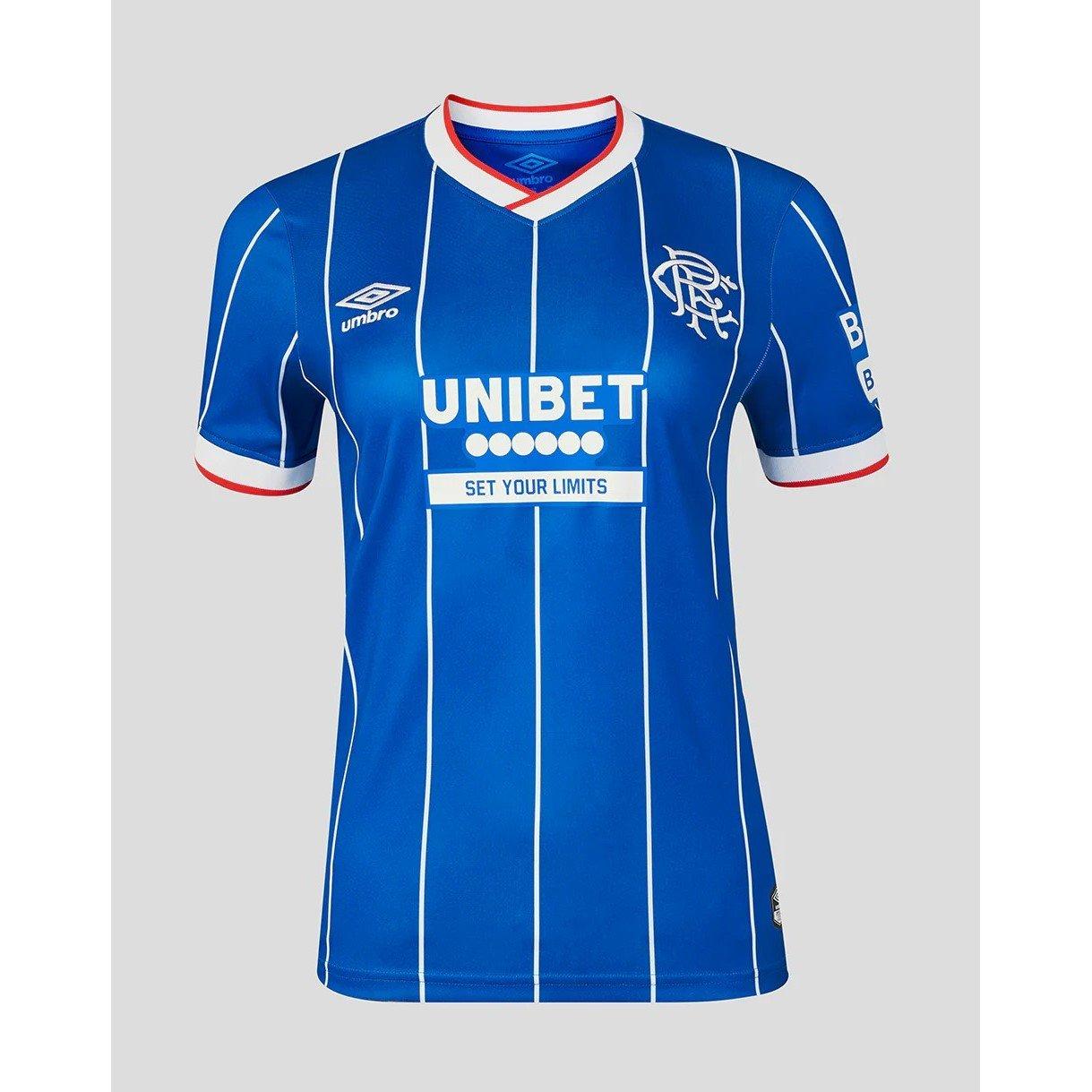 Umbro Women's Rangers Home Shirt 2026/27 - Blue/White - 12 (M)