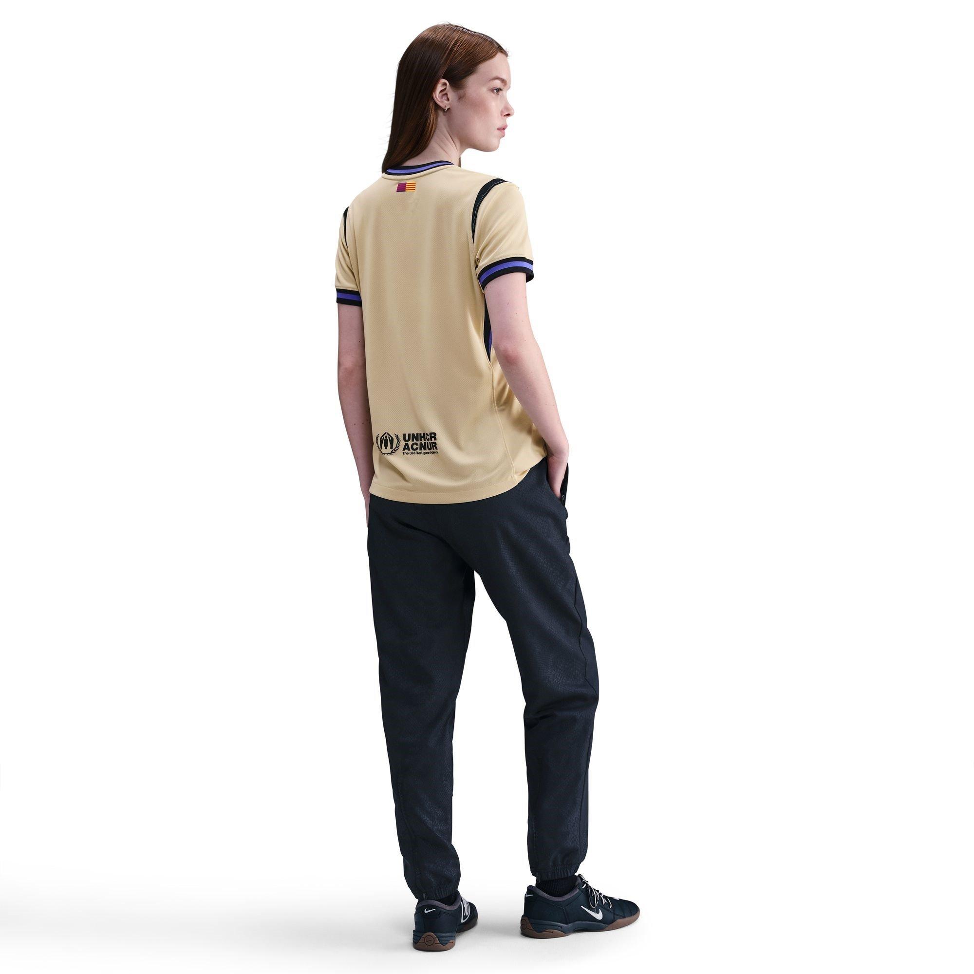 Gold/Purple - Nike - Barcelona Away Shirt 2025 2026 Womens - 6