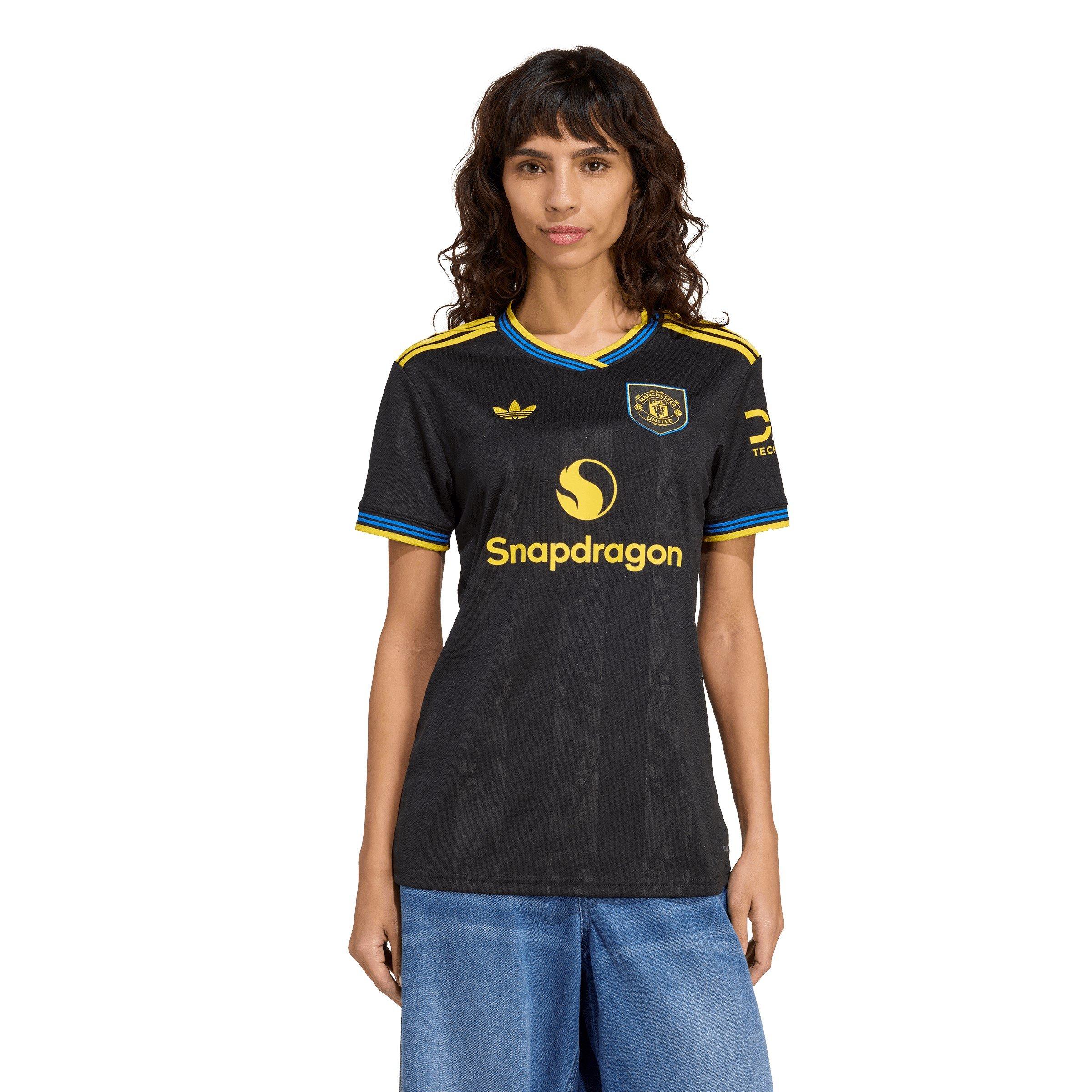 Black - adidas - Manchester United Third Shirt 2025 2026 Womens - 3