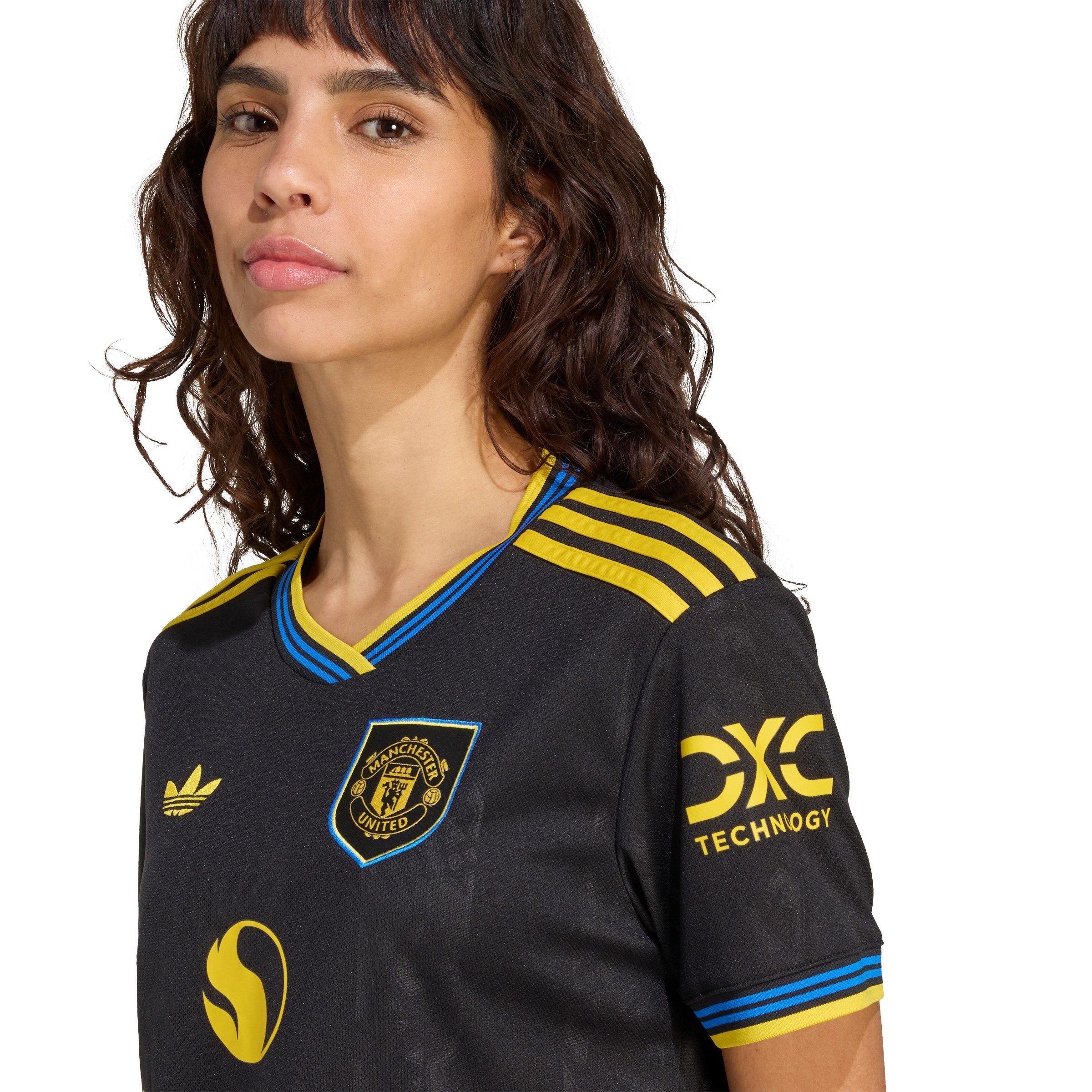 Black - adidas - Manchester United Third Shirt 2025 2026 Womens - 5