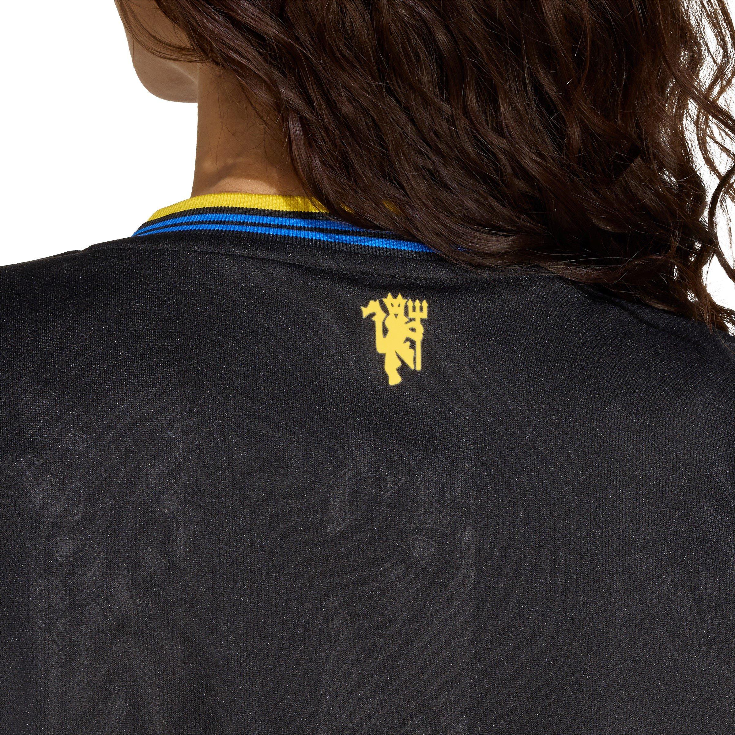 Black - adidas - Manchester United Third Shirt 2025 2026 Womens - 6