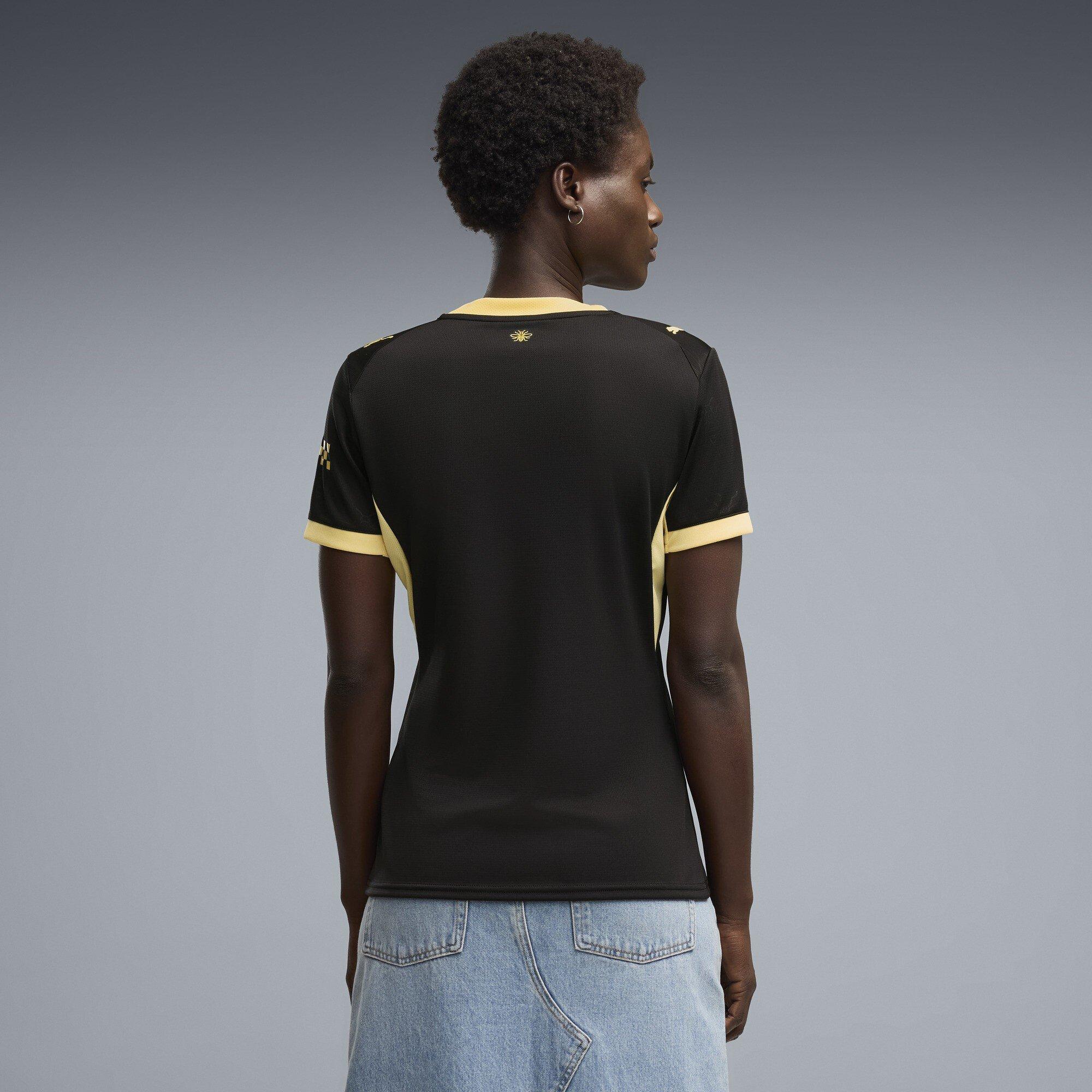 Black/Yellow - Puma - Manchester City Away Shirt 2026/27 Womens - 4