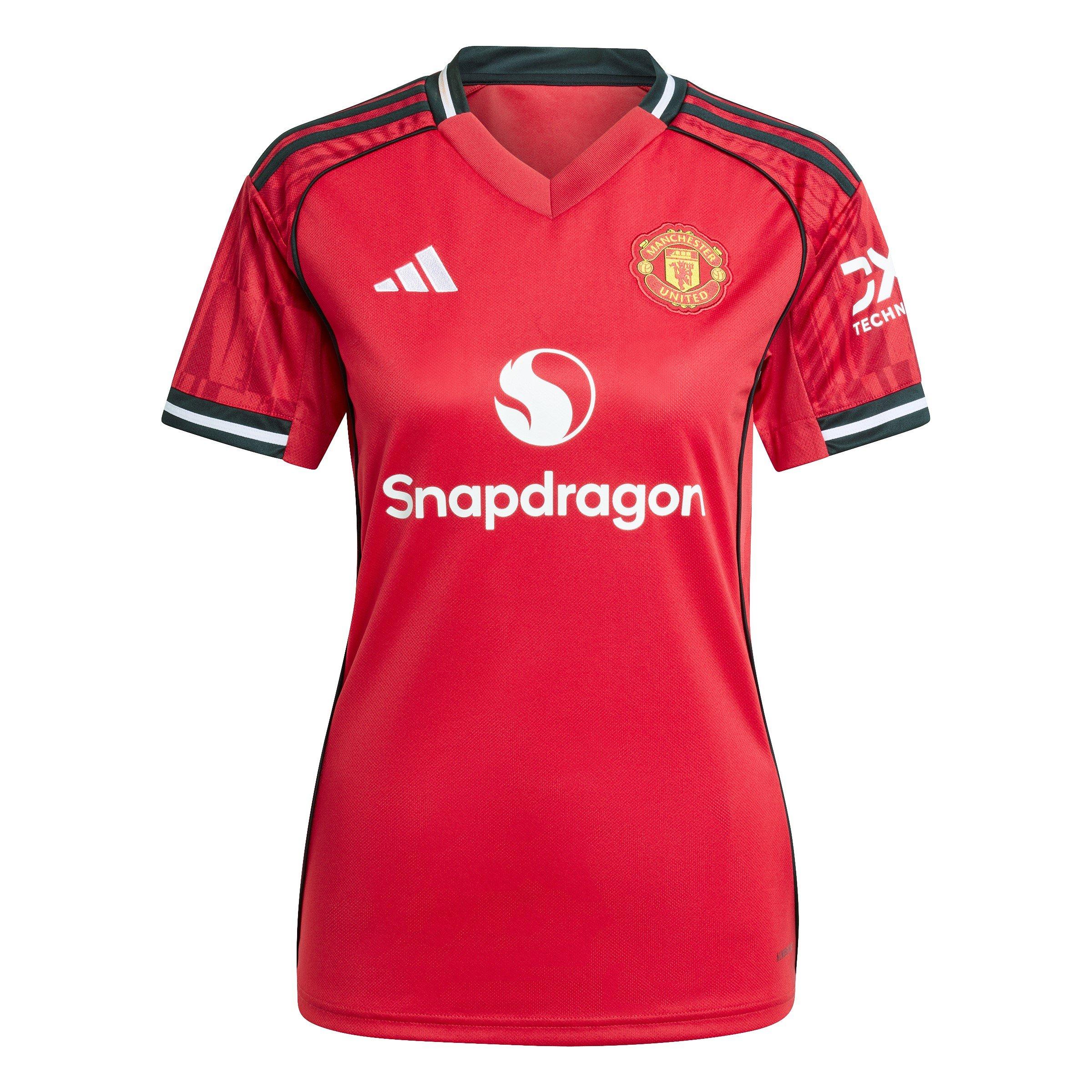 Adidas Women's Manchester United Home Shirt 2025 2026 - Red - 14 (L)
