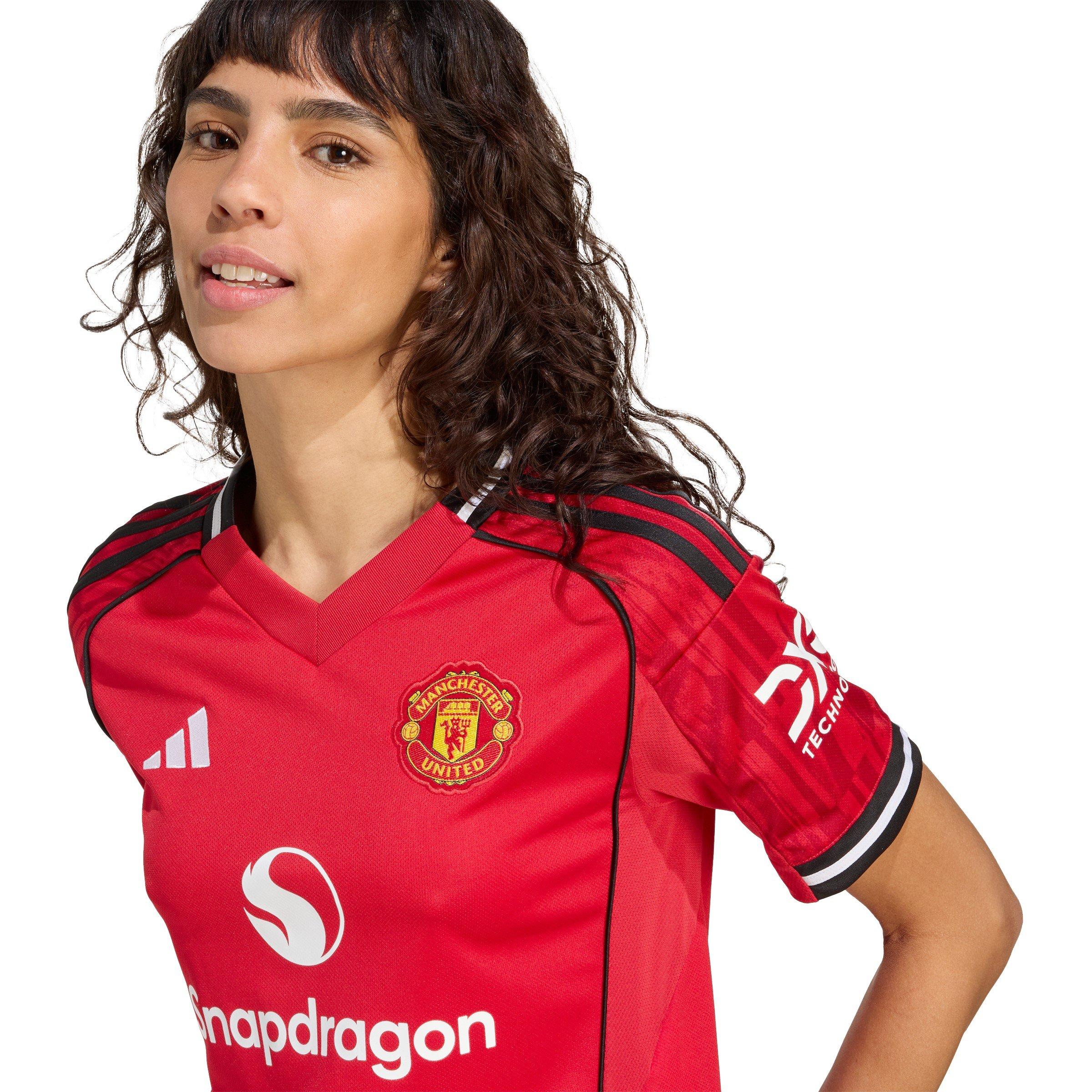 Vermelho - adidas - Manchester United Home Shirt 2025 2026 Womens - 5