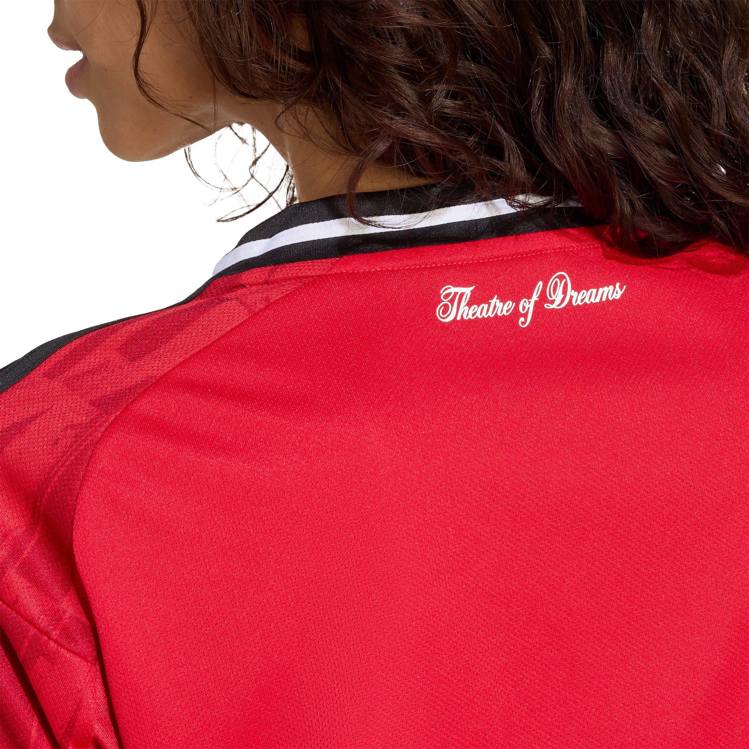 Vermelho - adidas - Manchester United Home Shirt 2025 2026 Womens - 6