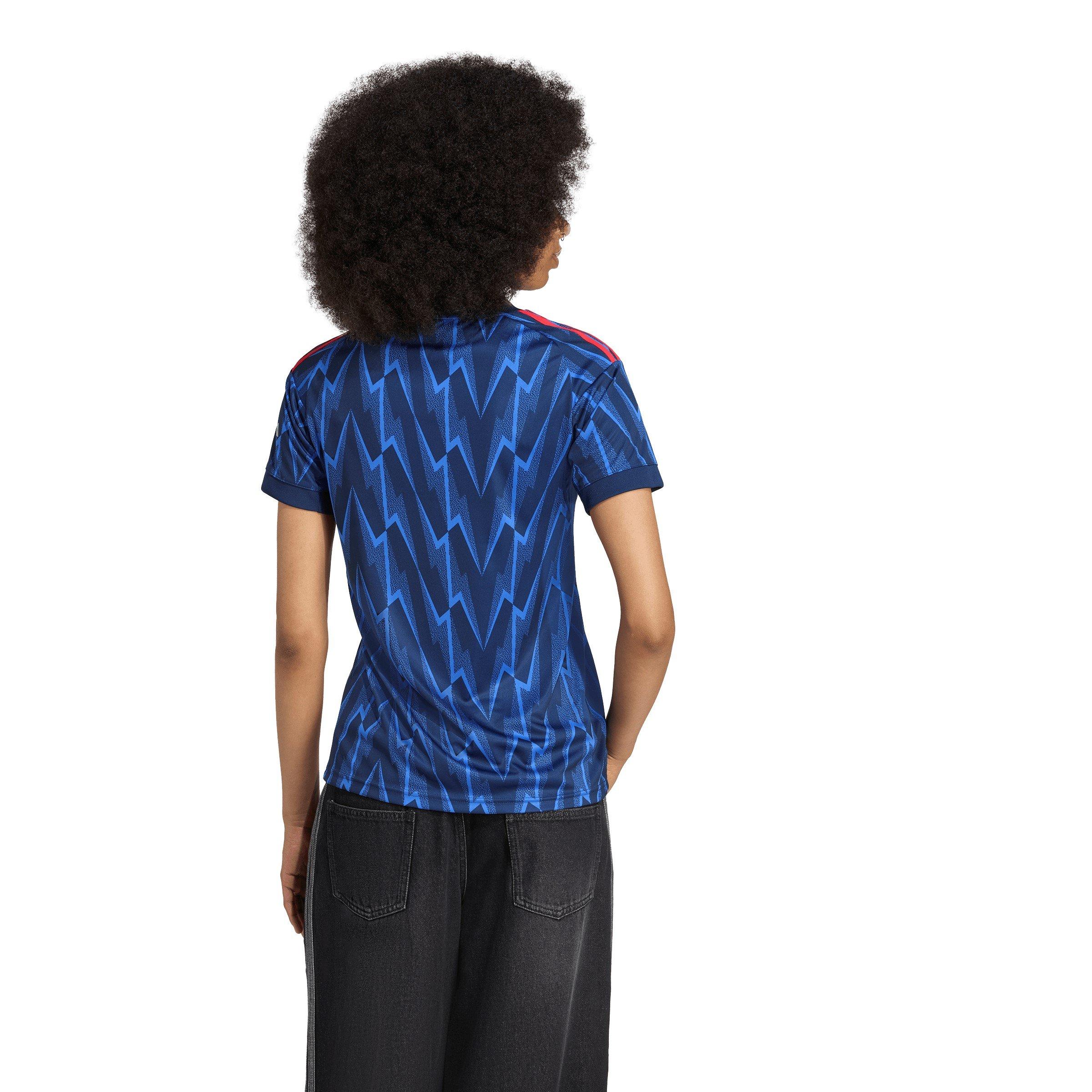 Blue/Grey - adidas - Arsenal Away Shirt 2025 2026 Womens - 4