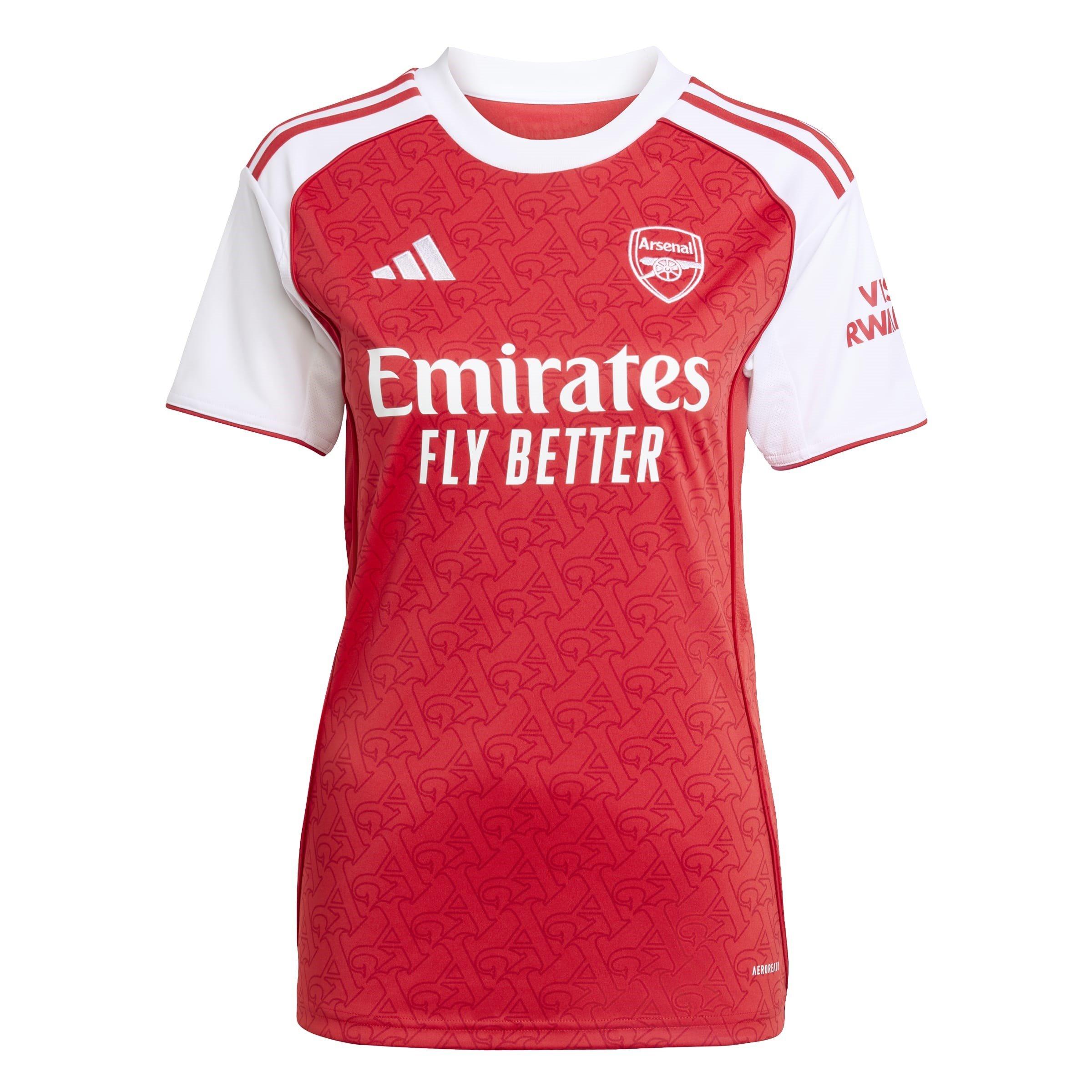 Rot/Weiß - adidas - Arsenal Home Shirt 2025 2026 Womens - 1