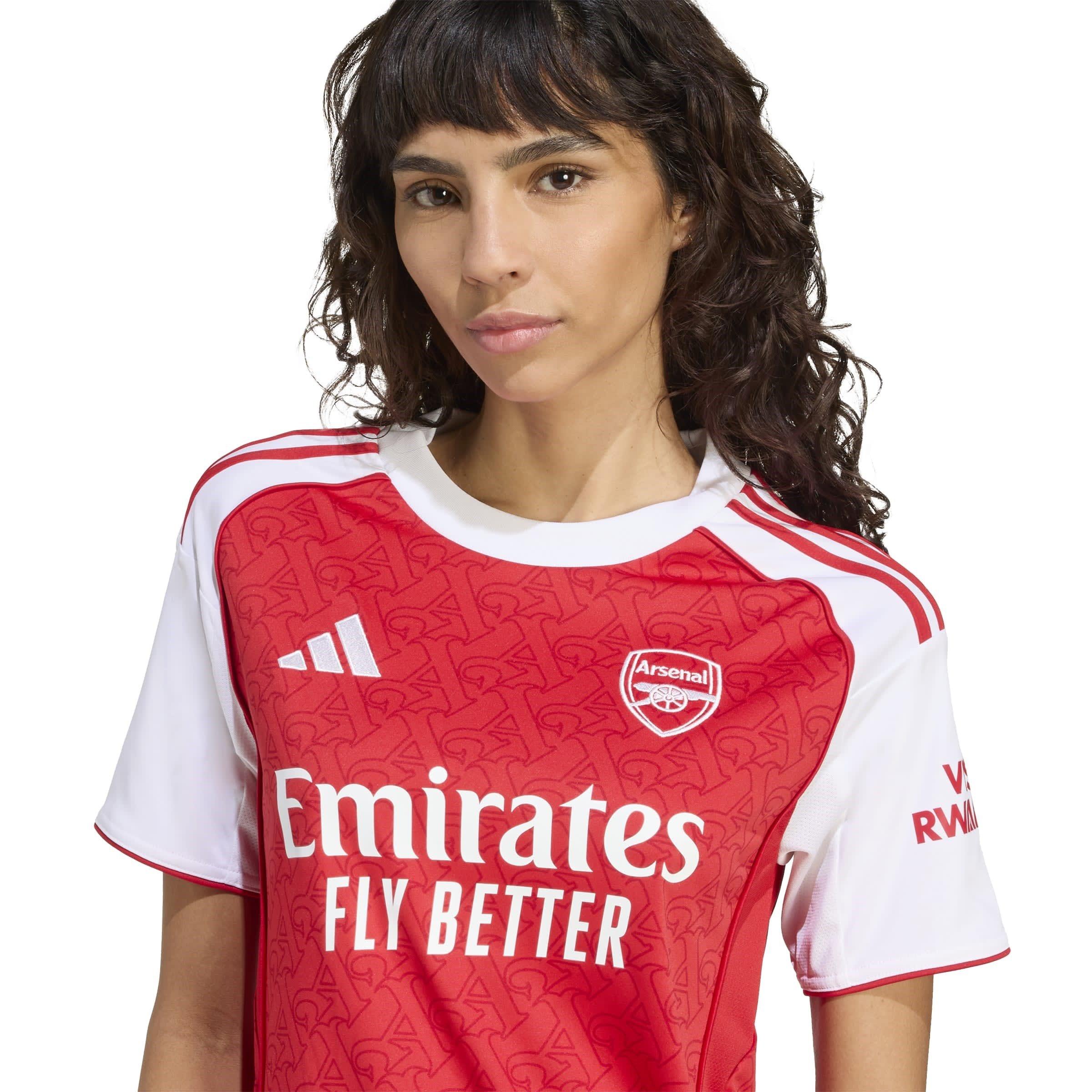 Rot/Weiß - adidas - Arsenal Home Shirt 2025 2026 Womens - 5