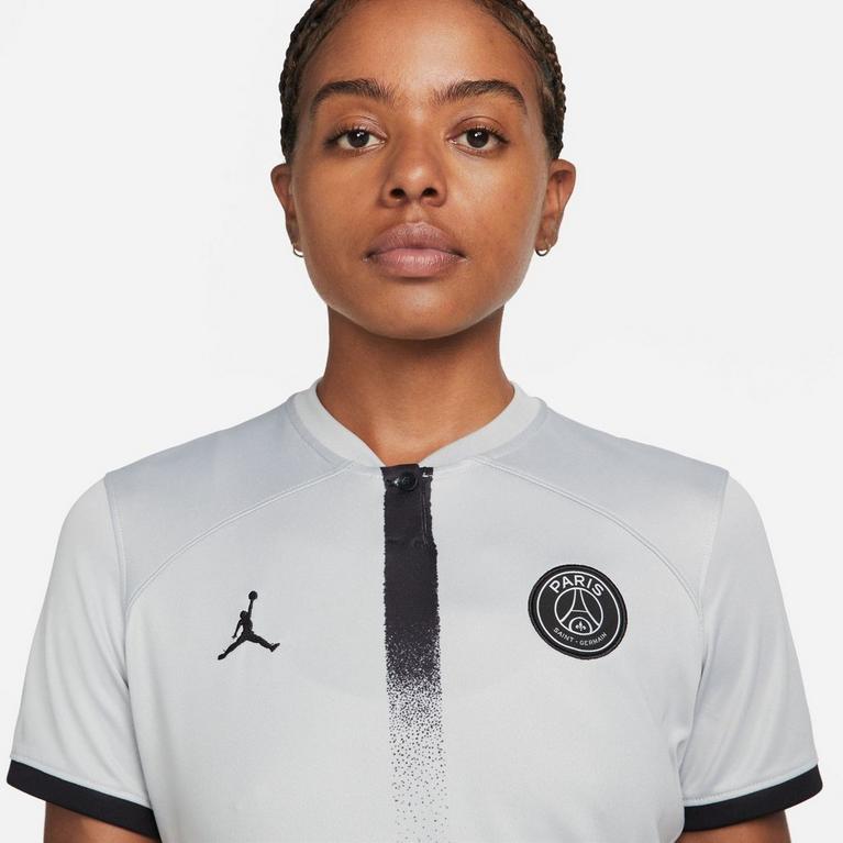 Gris/Noir - Nike - Paris Saint-Germain Stadium Away Shirt 2022/2023 Womens - 5