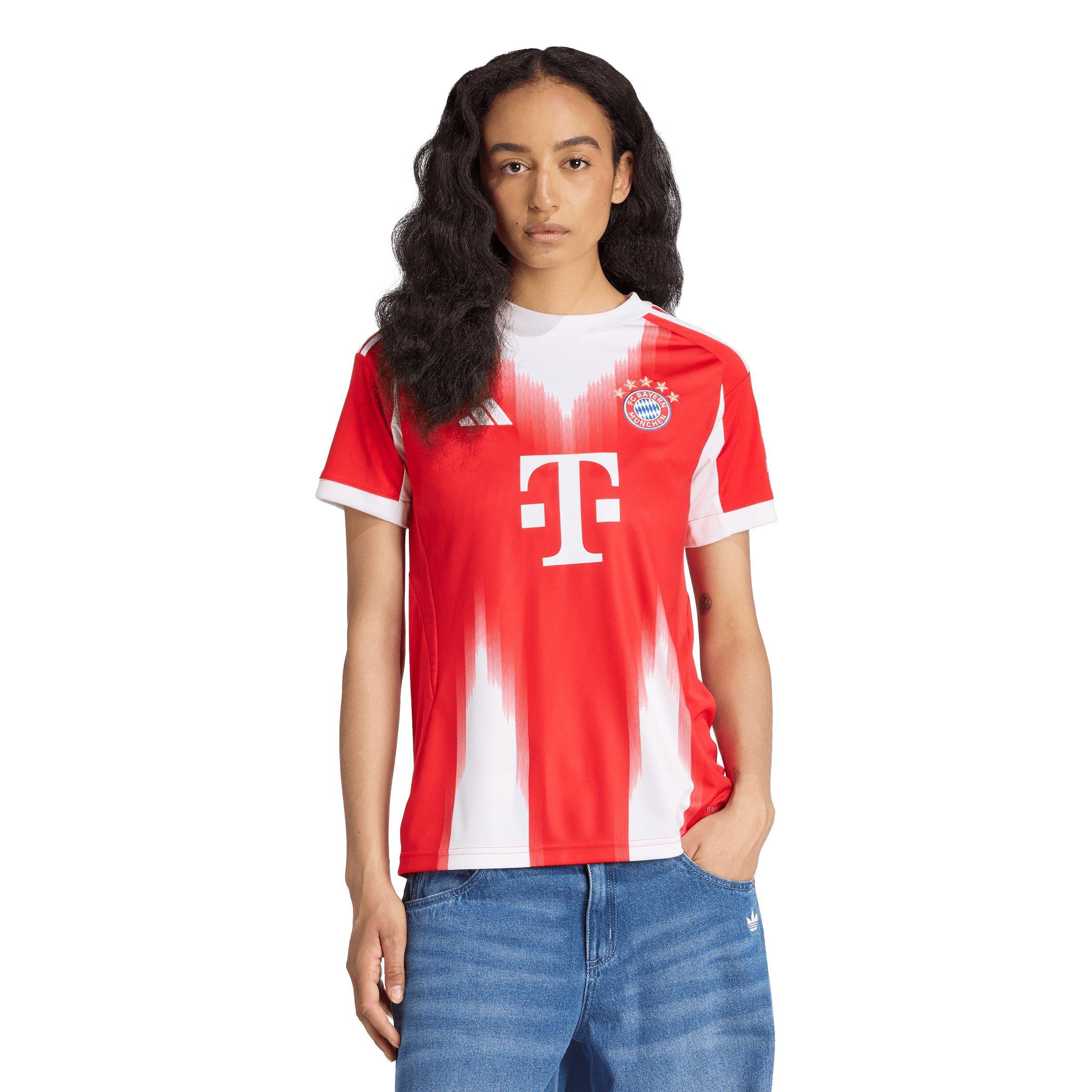 Red - adidas - Bayern Munich Home Shirt 2025 2026 Womens - 3