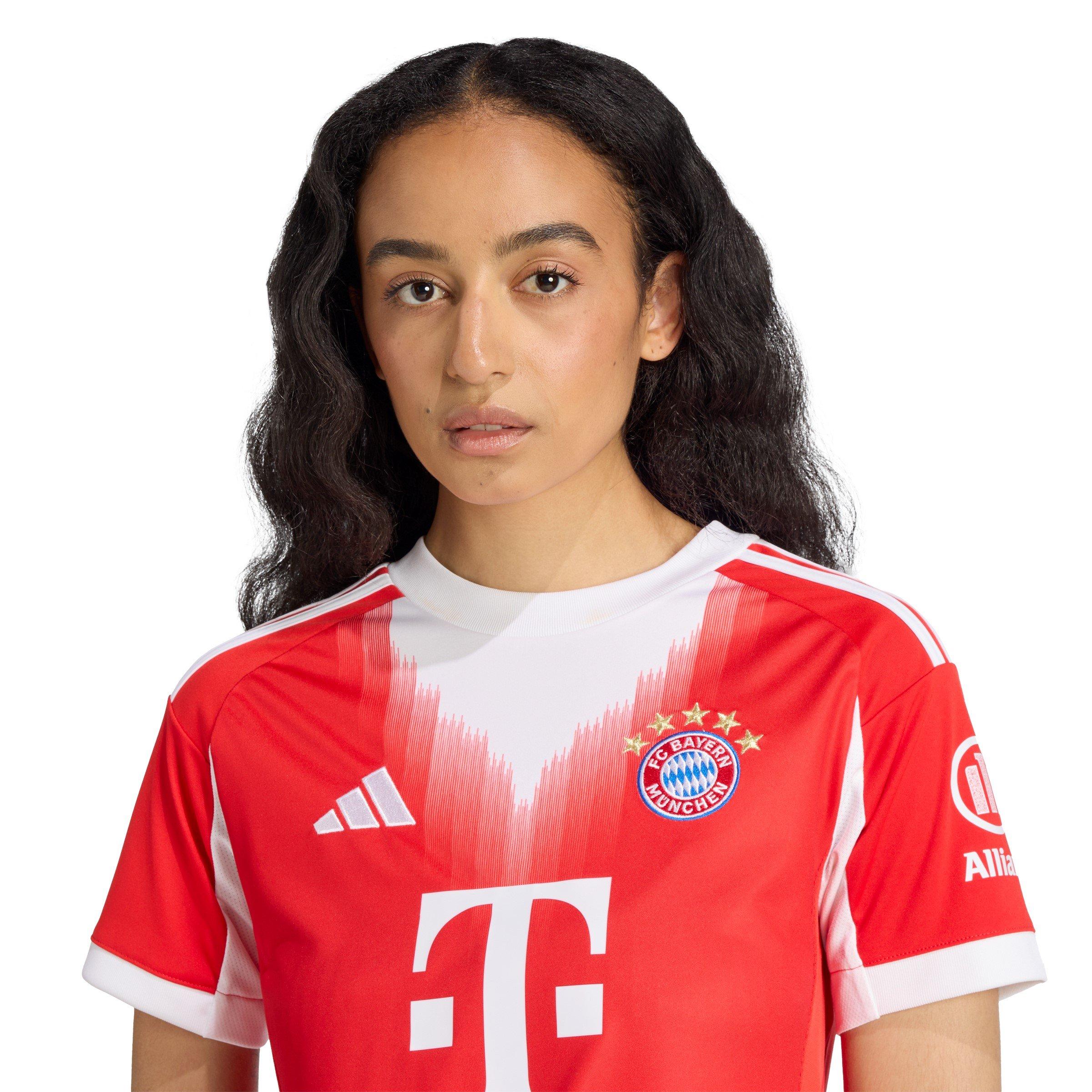 Red - adidas - Bayern Munich Home Shirt 2025 2026 Womens - 5