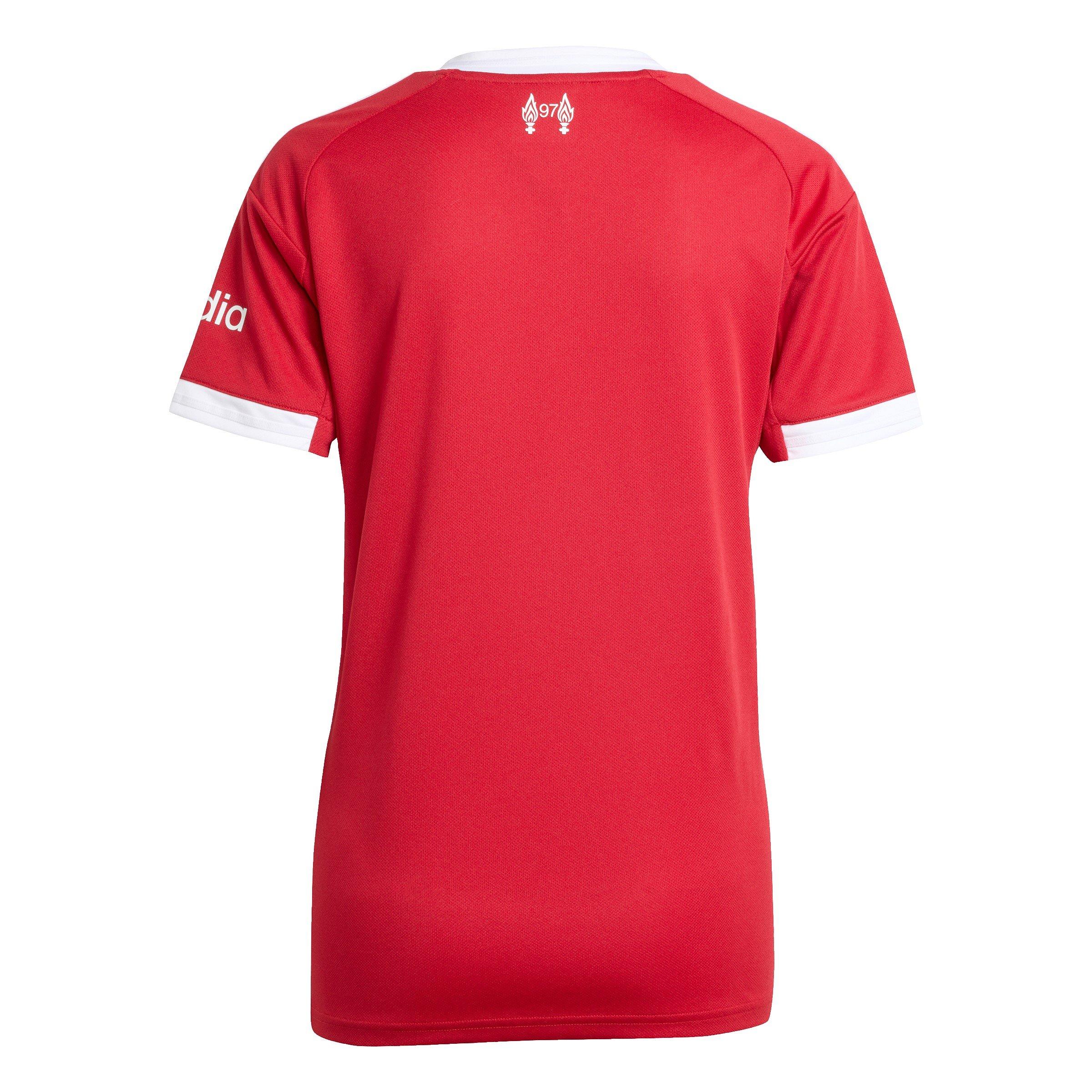 Crvena - adidas - Liverpool Home Shirt 2025 2026 Womens - 2